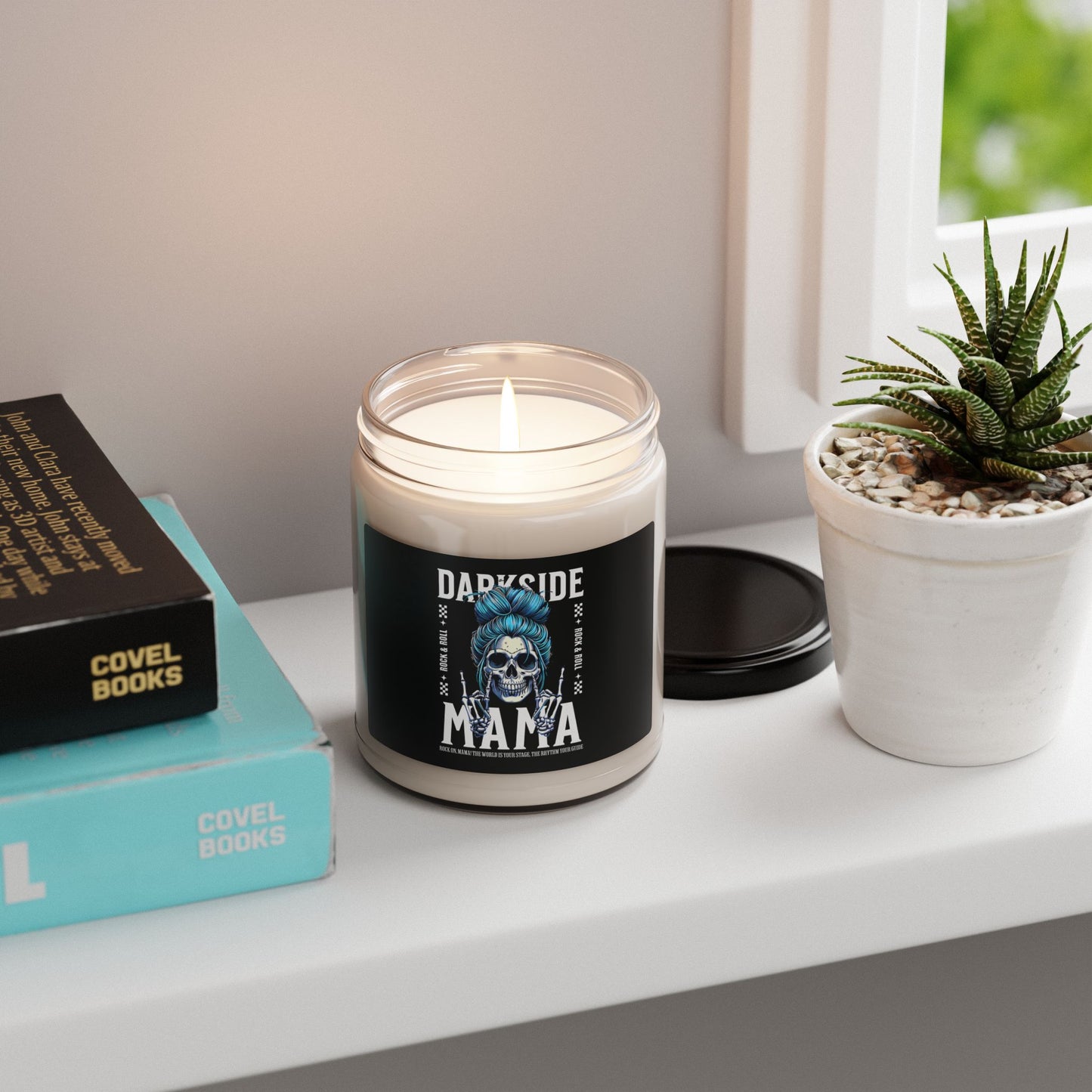 Darkside Mama Scented Soy Candle - 9oz, Unique Home Decor for Moms