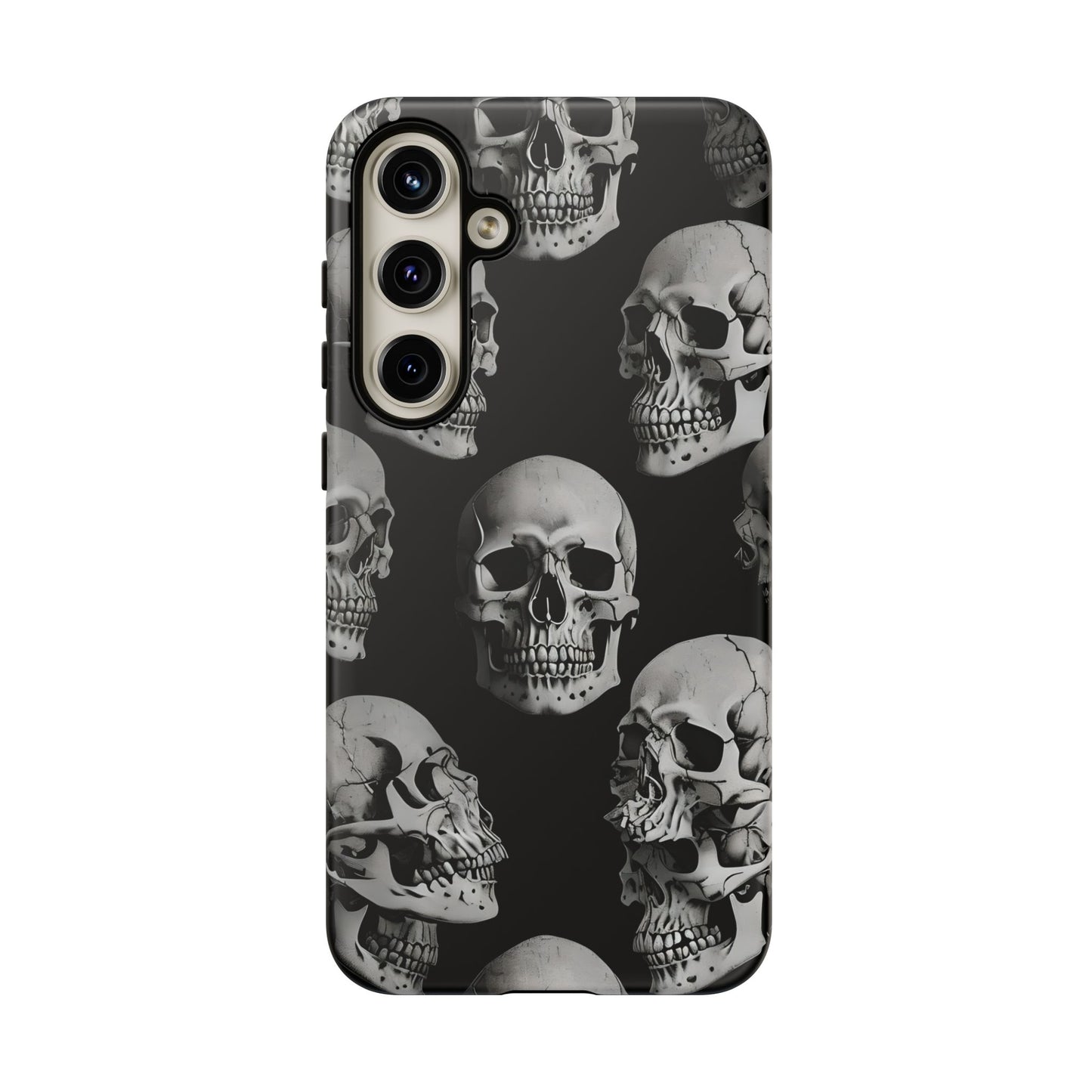 Skull Print Phone Case - Tough Cases for Bold Style