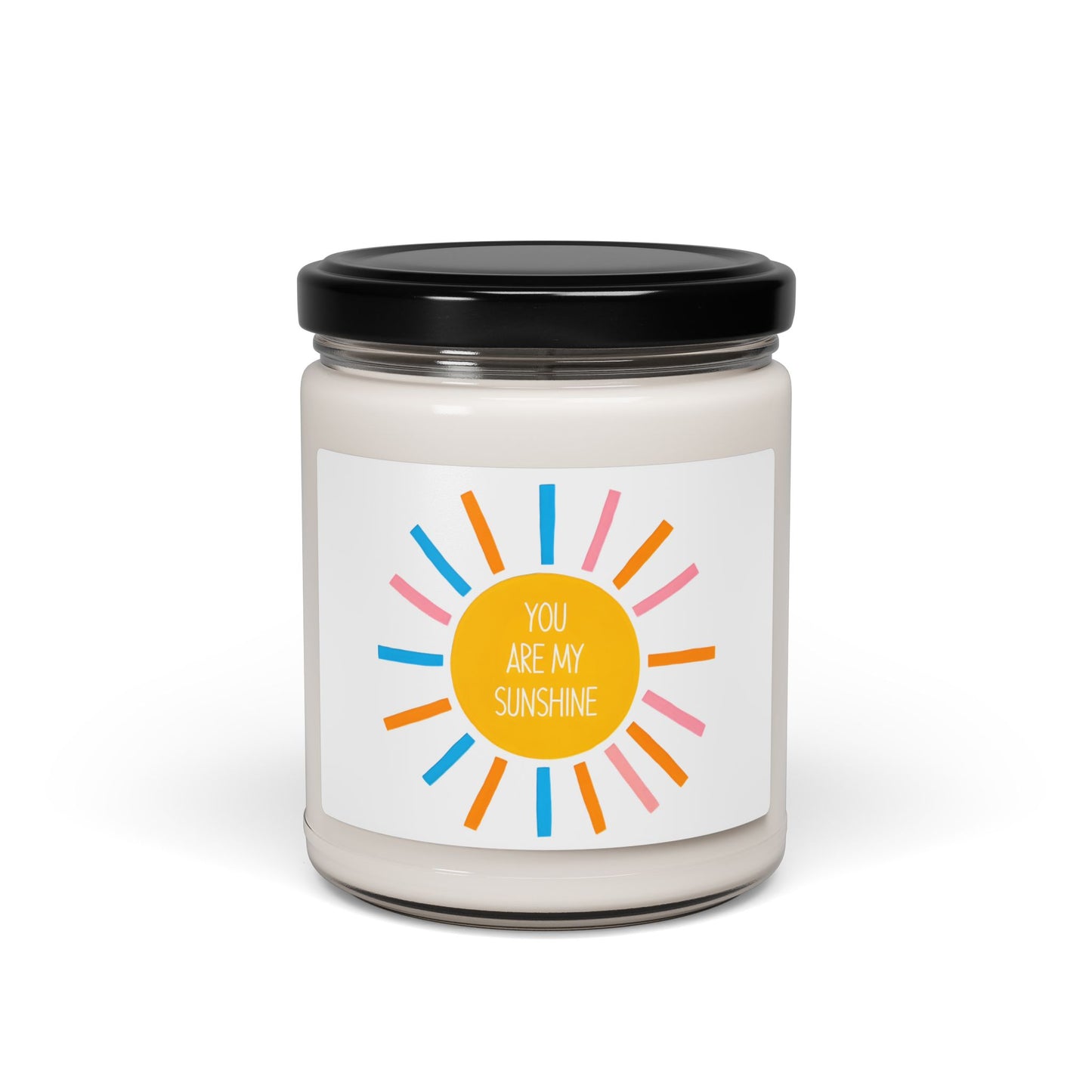 You Are My Sunshine Scented Soy Candle - Cheerful 9oz Home Fragrance