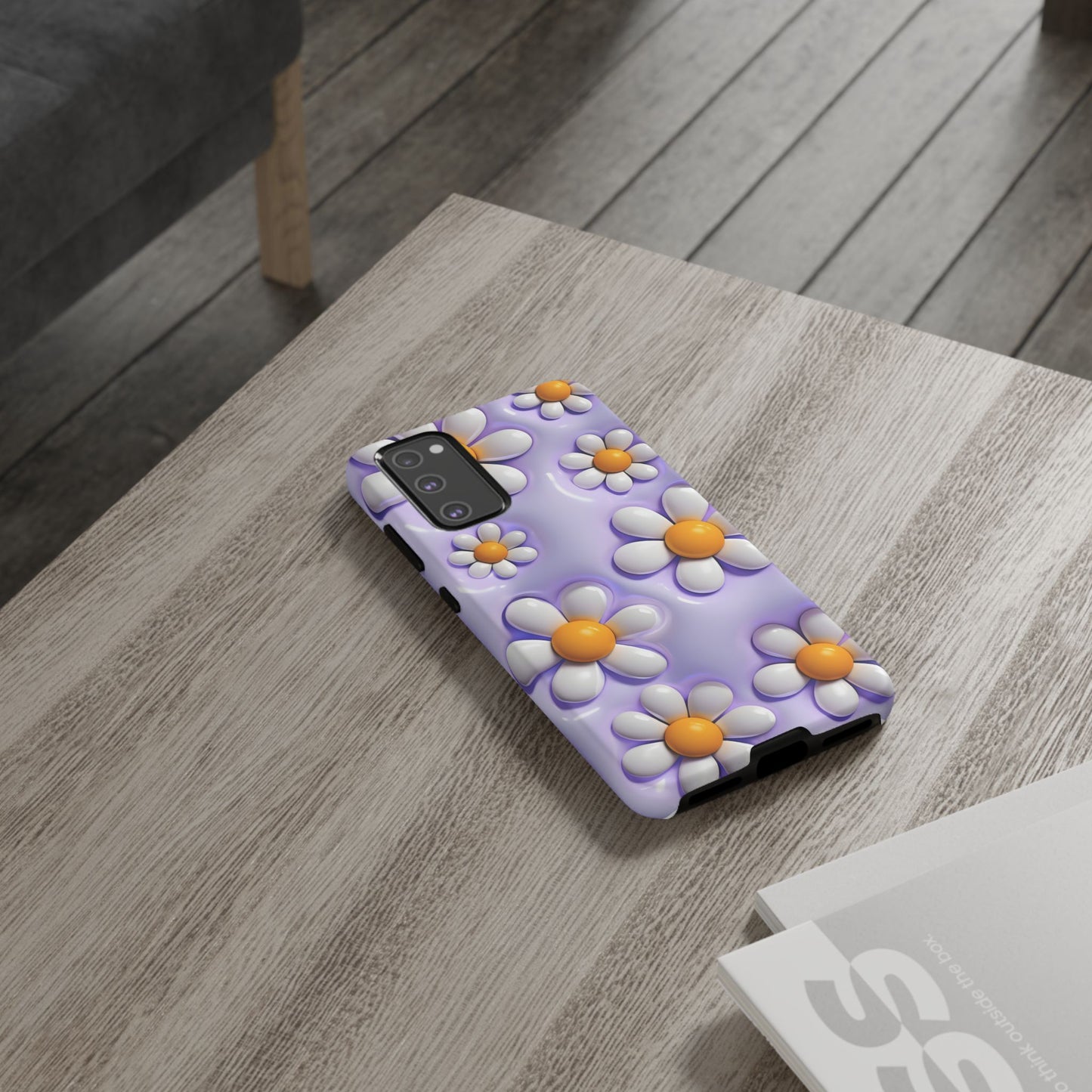 Daisy Floral Phone Case - Tough Cases for Flower Power Vibes