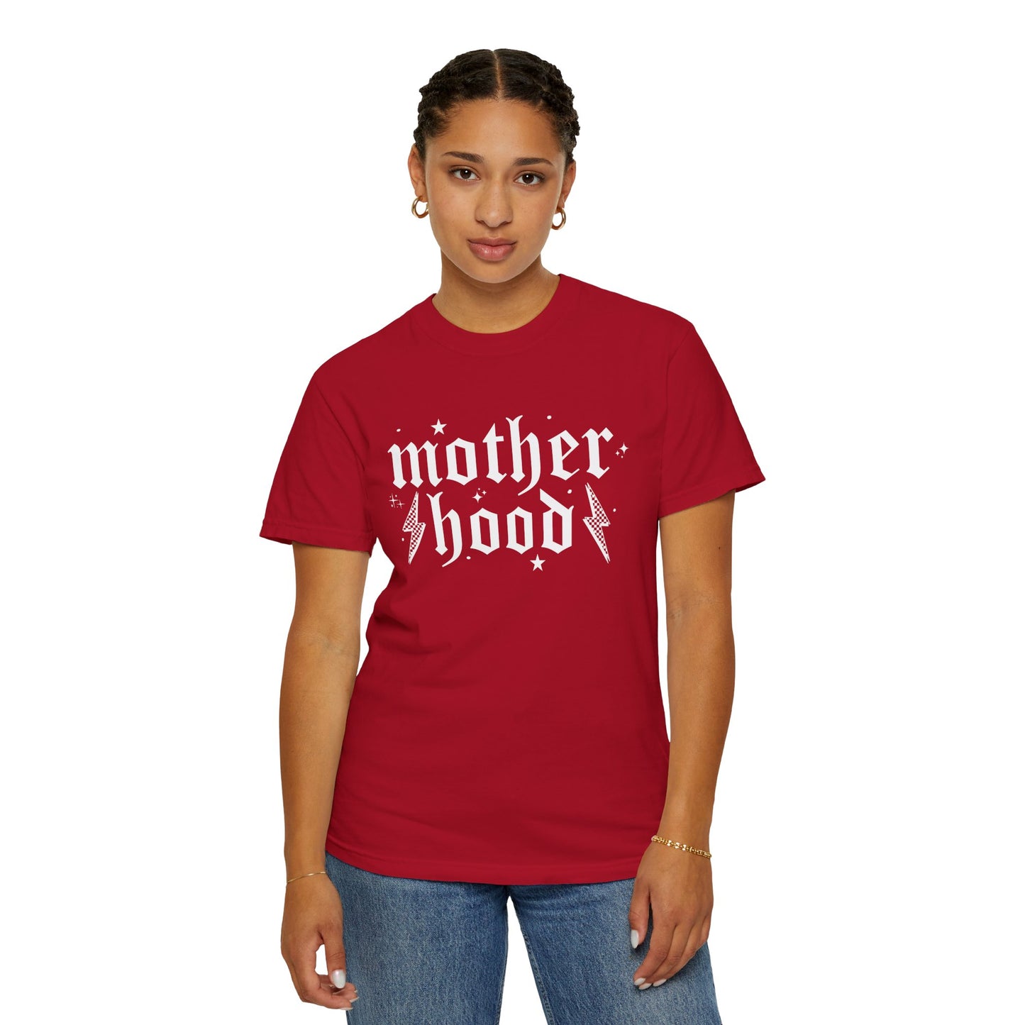 Motherhood Unisex Garment-Dyed T-Shirt - Celebrating Moms in Style
