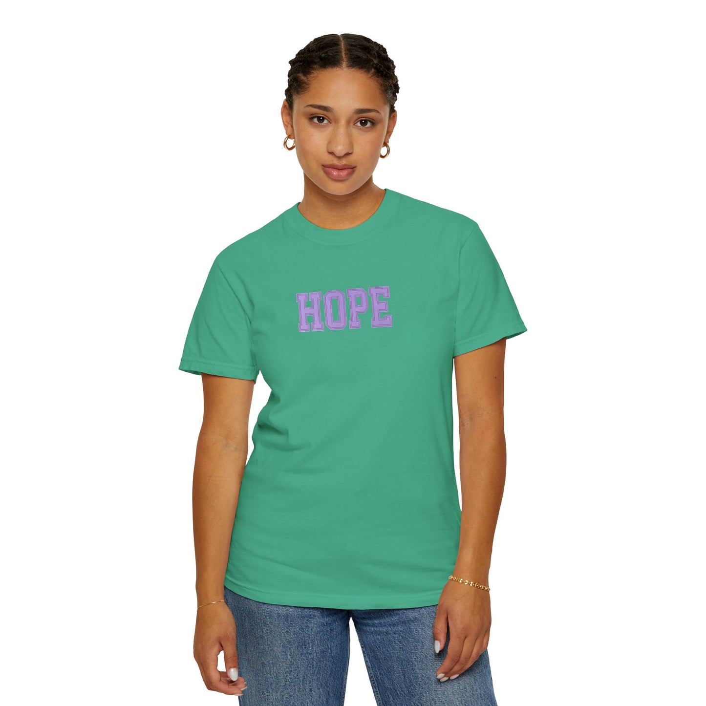 Hope Unisex Garment-Dyed T-Shirt | Positive Vibes Tee