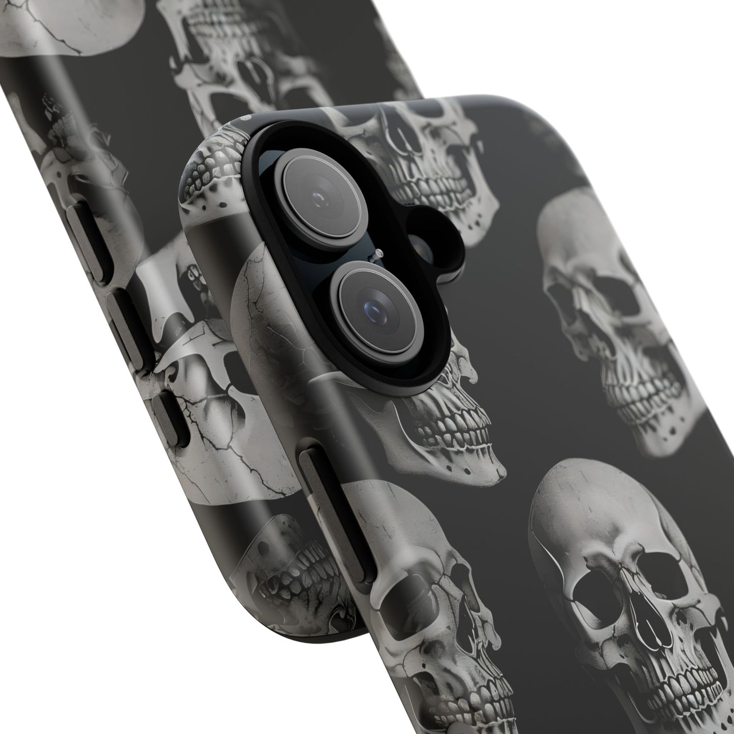 Skull Print Phone Case - Tough Cases for Bold Style