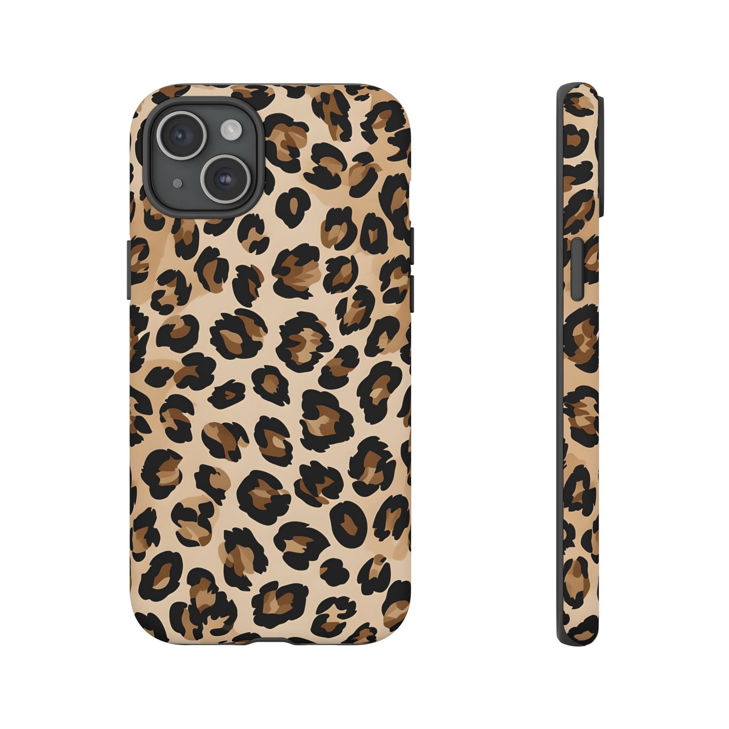 Wild Leopard Print Phone Case - Tough Protection for Animal Lovers