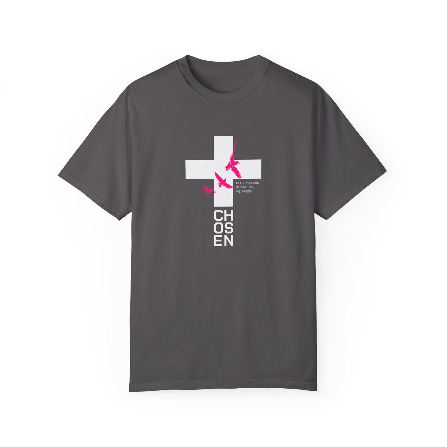 Chosen Unisex Garment-Dyed T-Shirt - Faith Inspired Design
