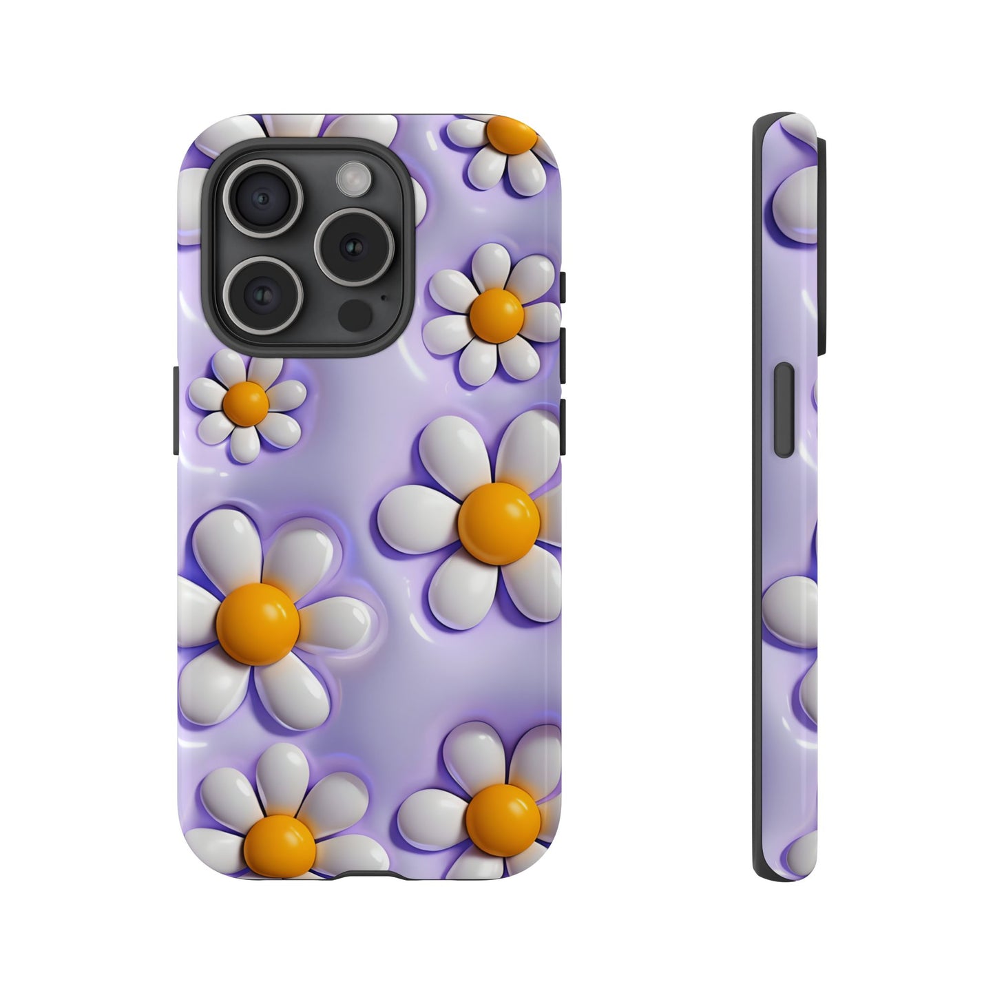 Daisy Floral Phone Case - Tough Cases for Flower Power Vibes