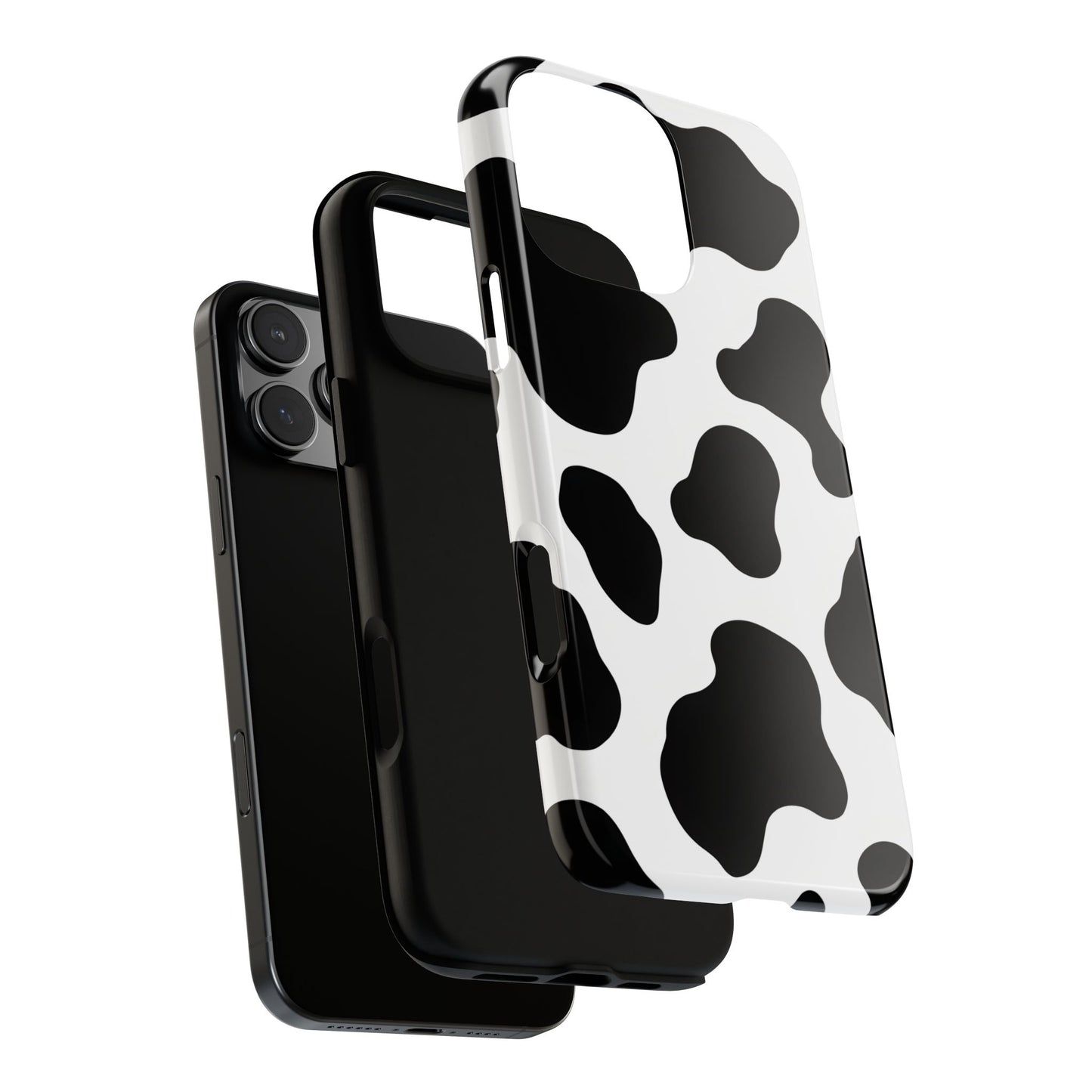 Cow Print Phone Case - Tough Cases for Trendy Protection
