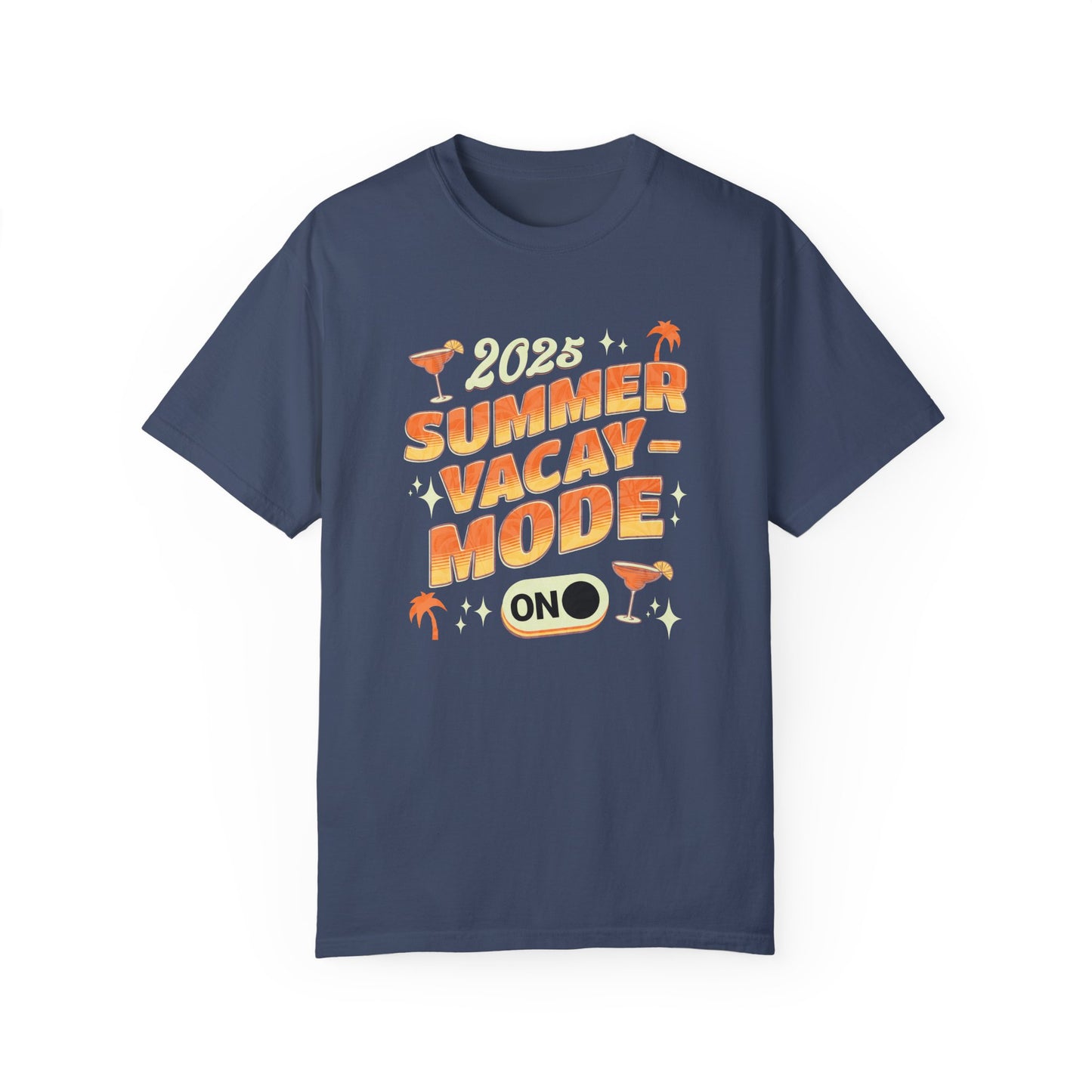 2025 Summer Vacay Mode Unisex T-Shirt - Perfect for Parties and Beach Days