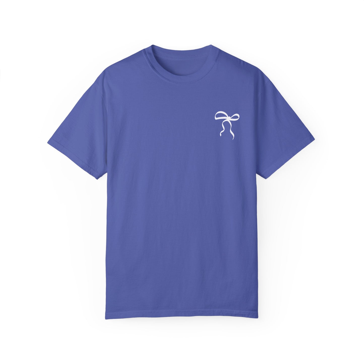 Inspirational T-Shirt with Bow Design – "But God"
