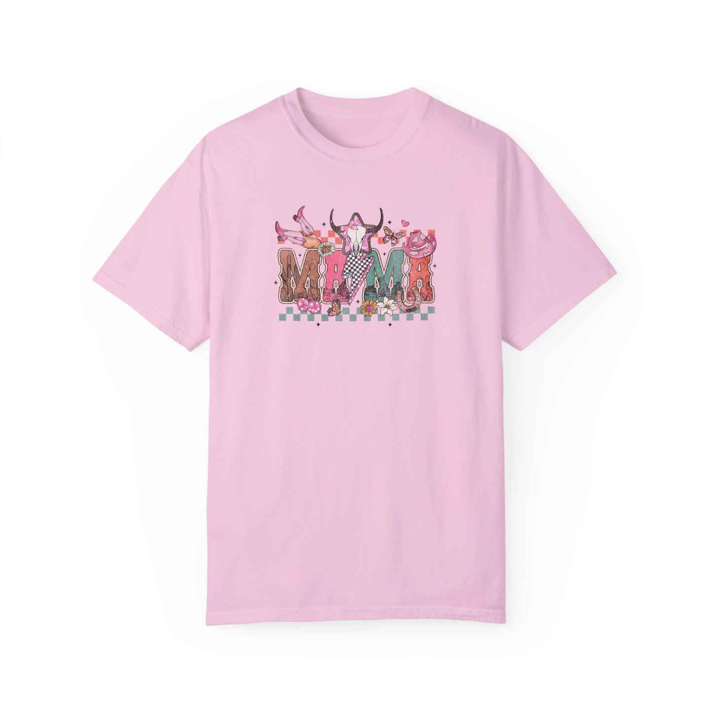 Whimsical Animal Print Unisex Garment-Dyed T-shirt | Fun Casual Tee