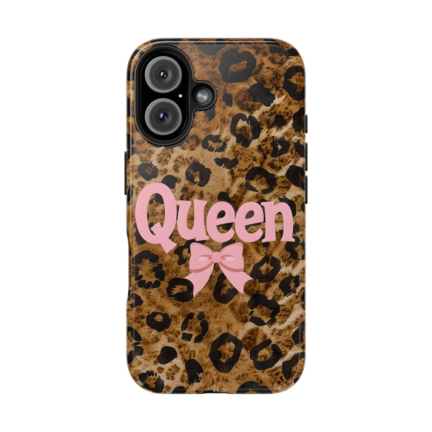Queen Leopard Print Tough Phone Case