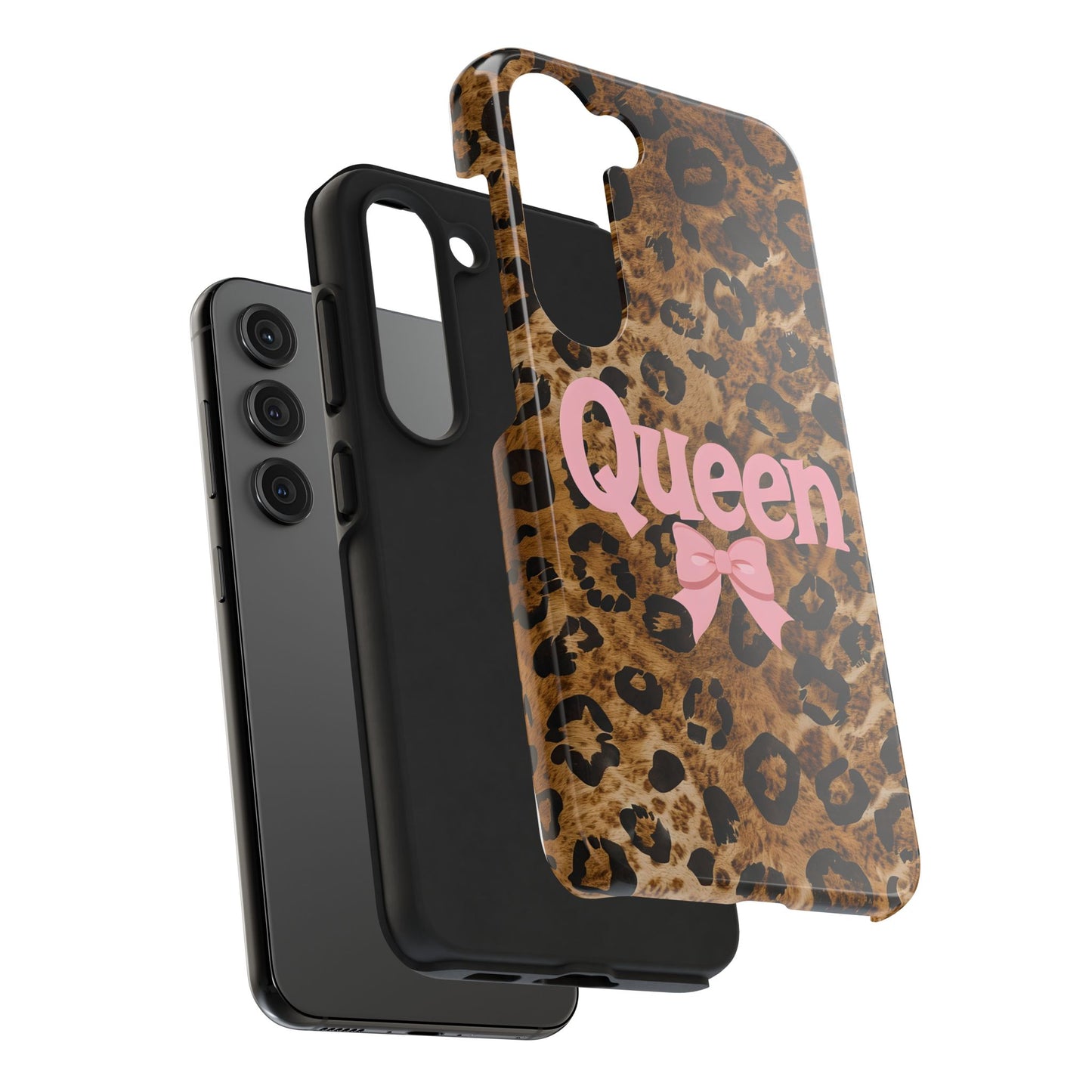 Queen Leopard Print Tough Phone Case