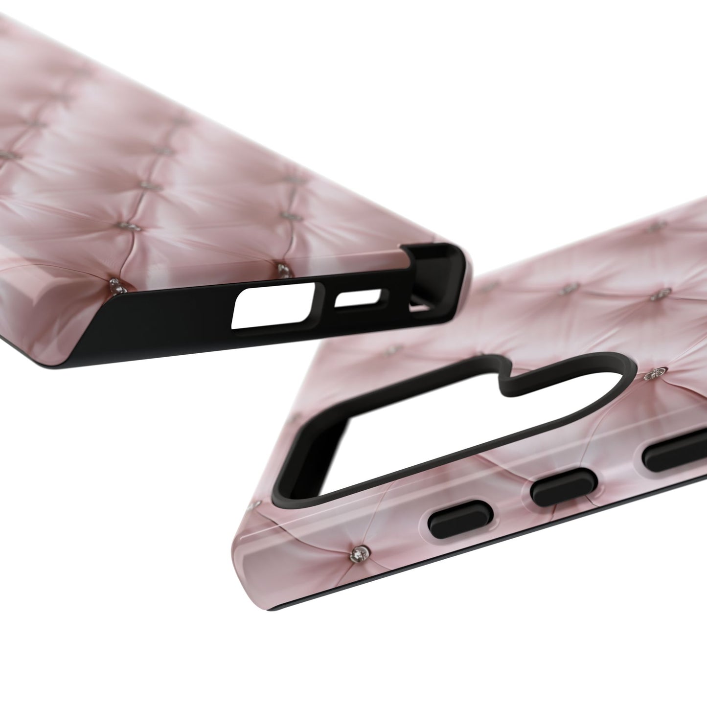 Luxury Pink Quilted Phone Case - Tough Cases for Stylish Protection