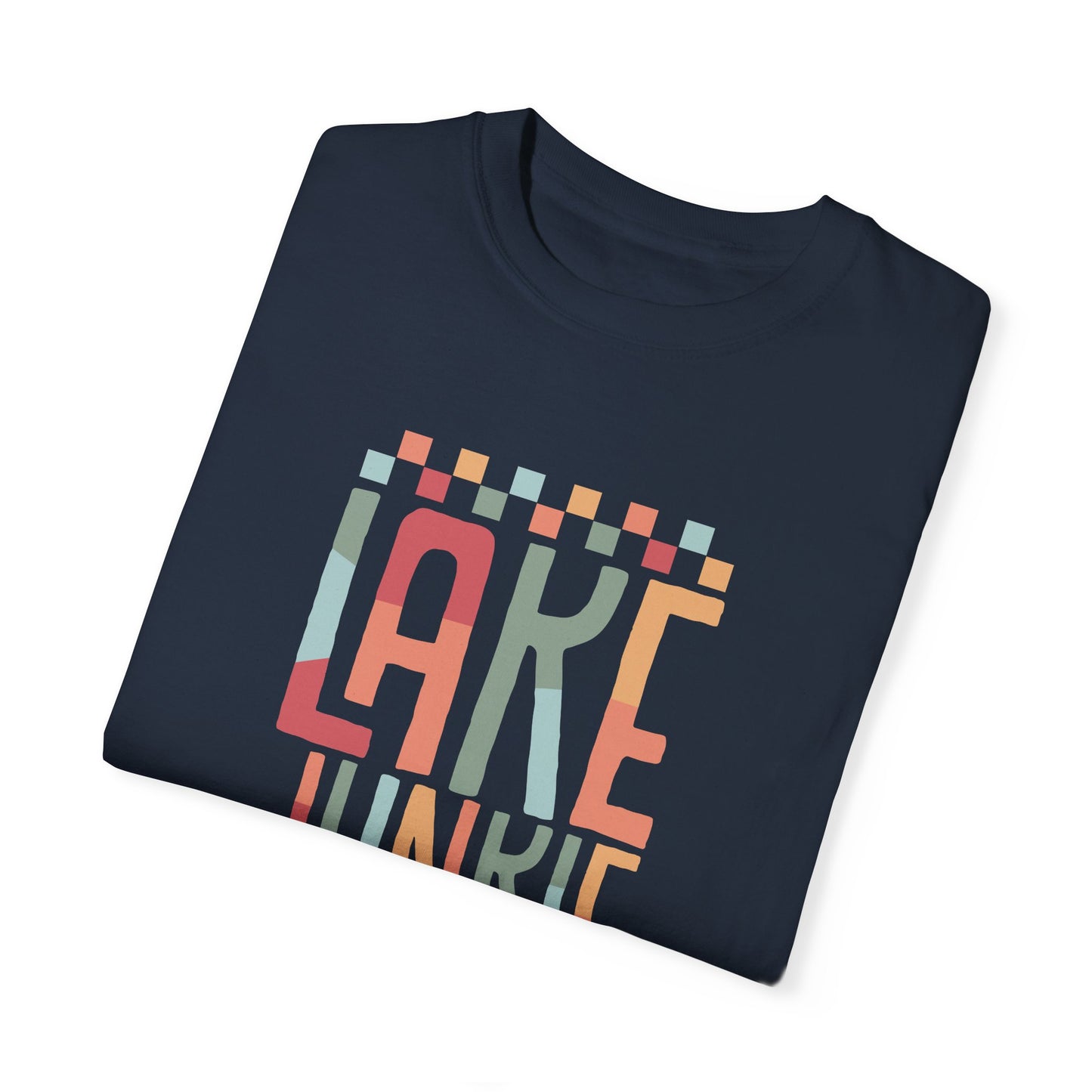 Lake Junkie Unisex Garment-Dyed T-Shirt - Perfect for Lake Lovers and Summer Adventures