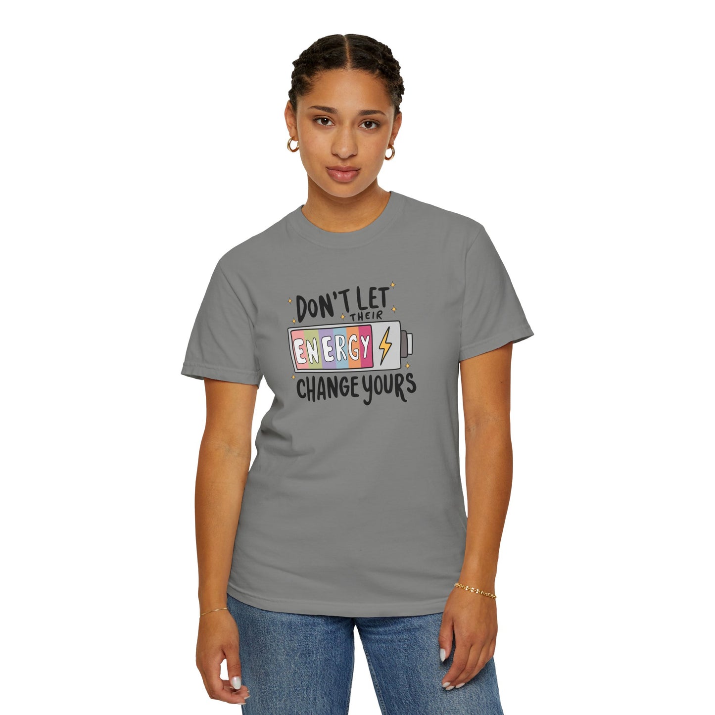 Funny Energy Change Unisex T-Shirt - Motivational Quote Tee