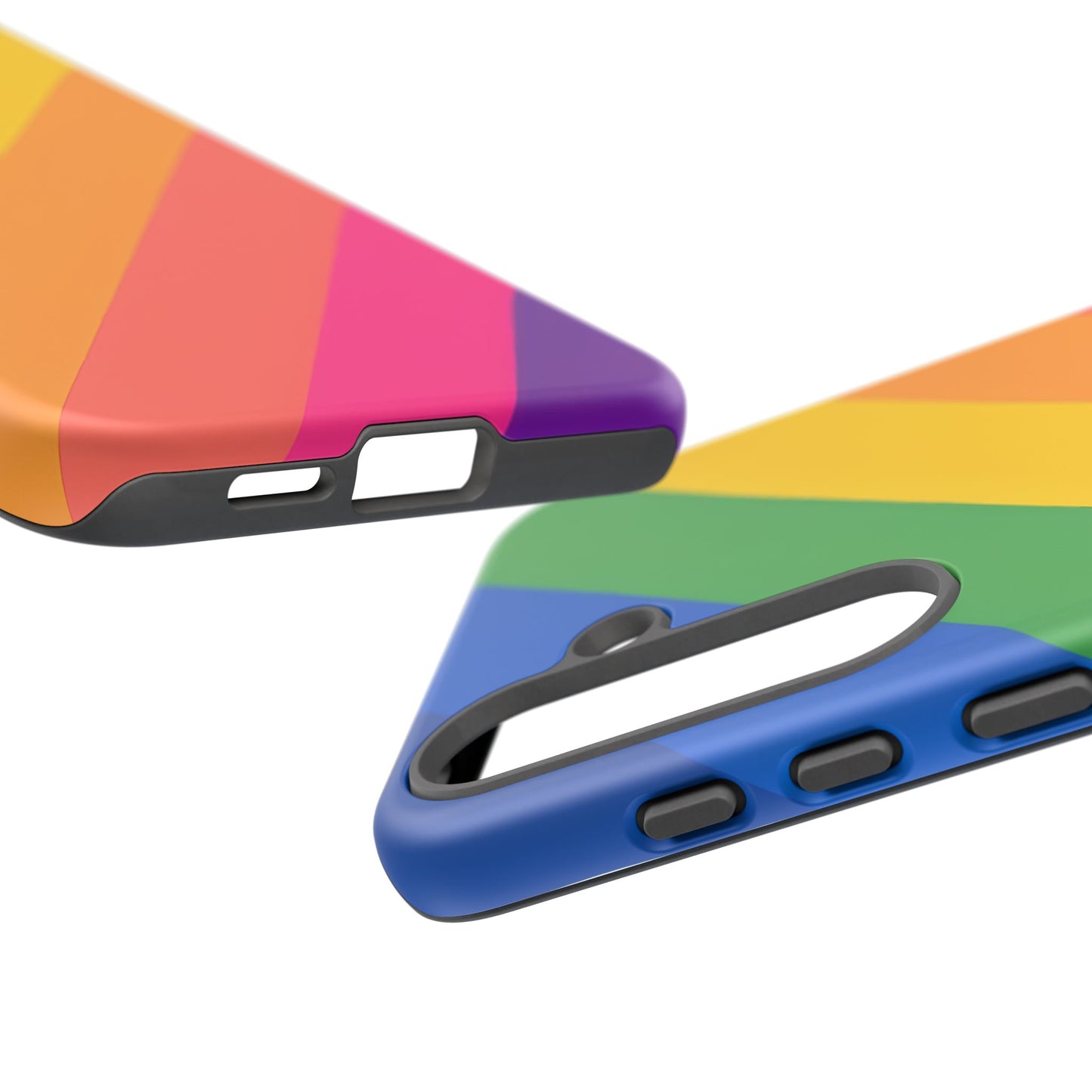 Vibrant Rainbow Phone Case - Tough & Stylish