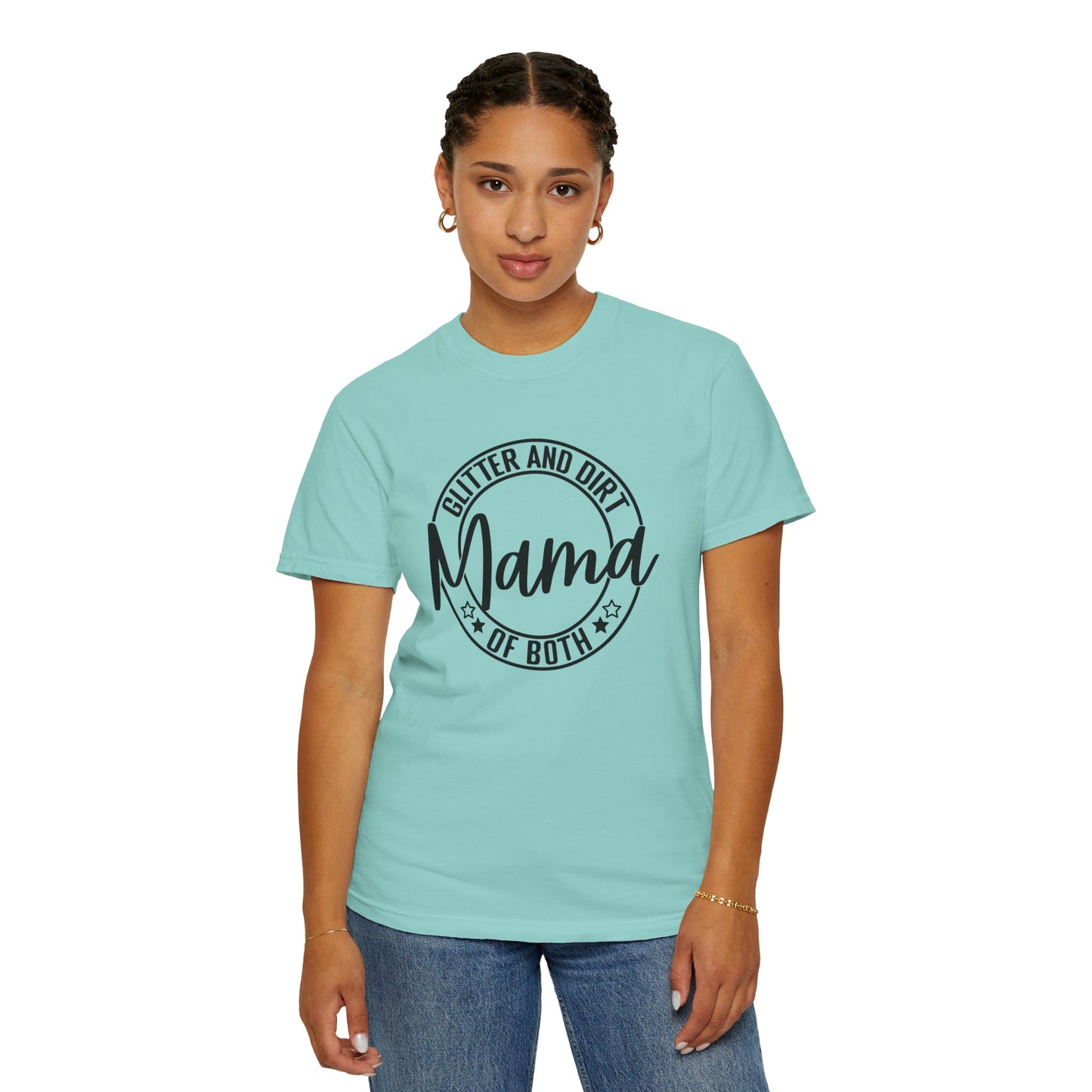 Mama of Both Unisex Garment-Dyed T-Shirt