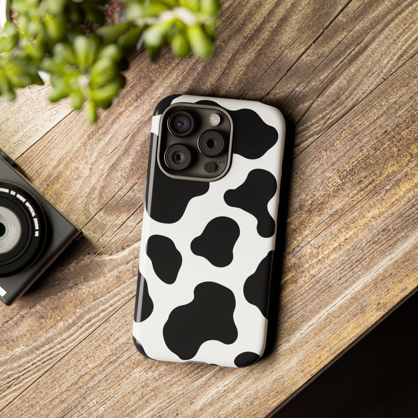 Cow Print Phone Case - Tough Cases for Trendy Protection