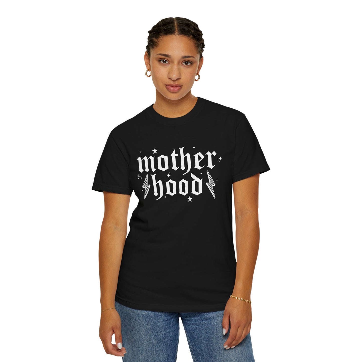 Motherhood Unisex Garment-Dyed T-Shirt - Celebrating Moms in Style