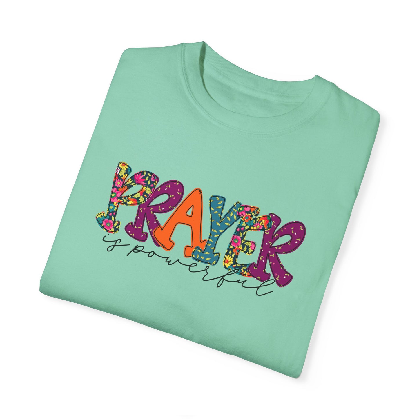 Colorful "Prayer is Powerful" Unisex T-Shirt