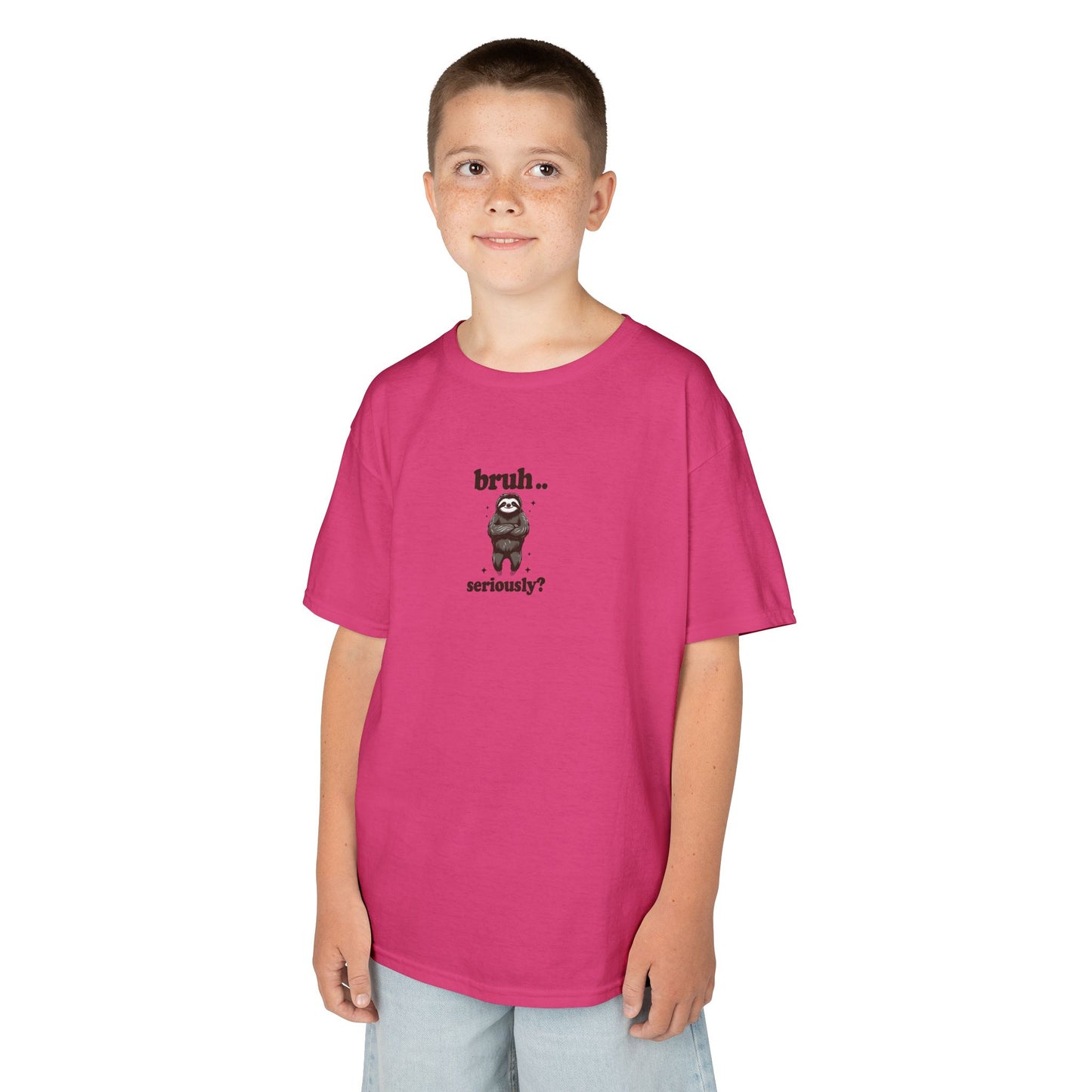Funny Kids T-Shirt - 'Bruh.. Seriously?'
