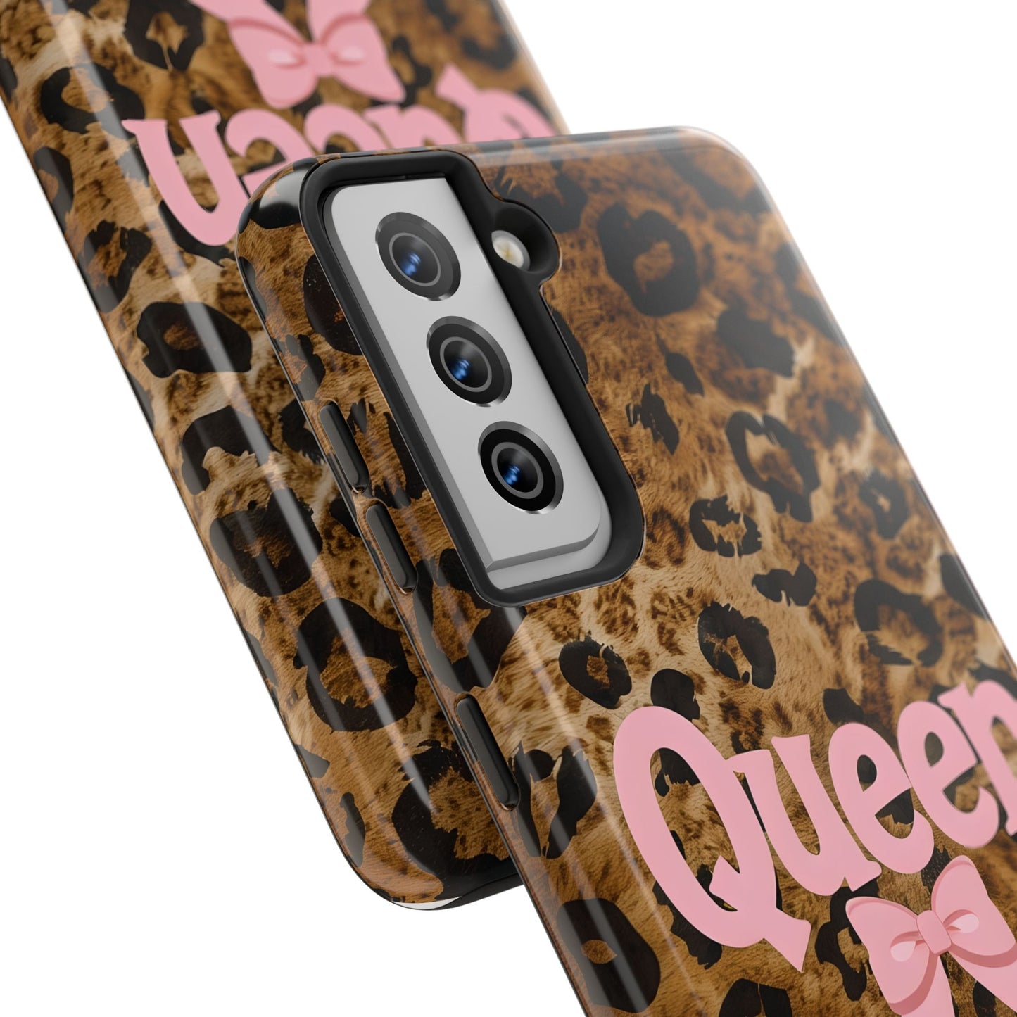 Queen Leopard Print Tough Phone Case