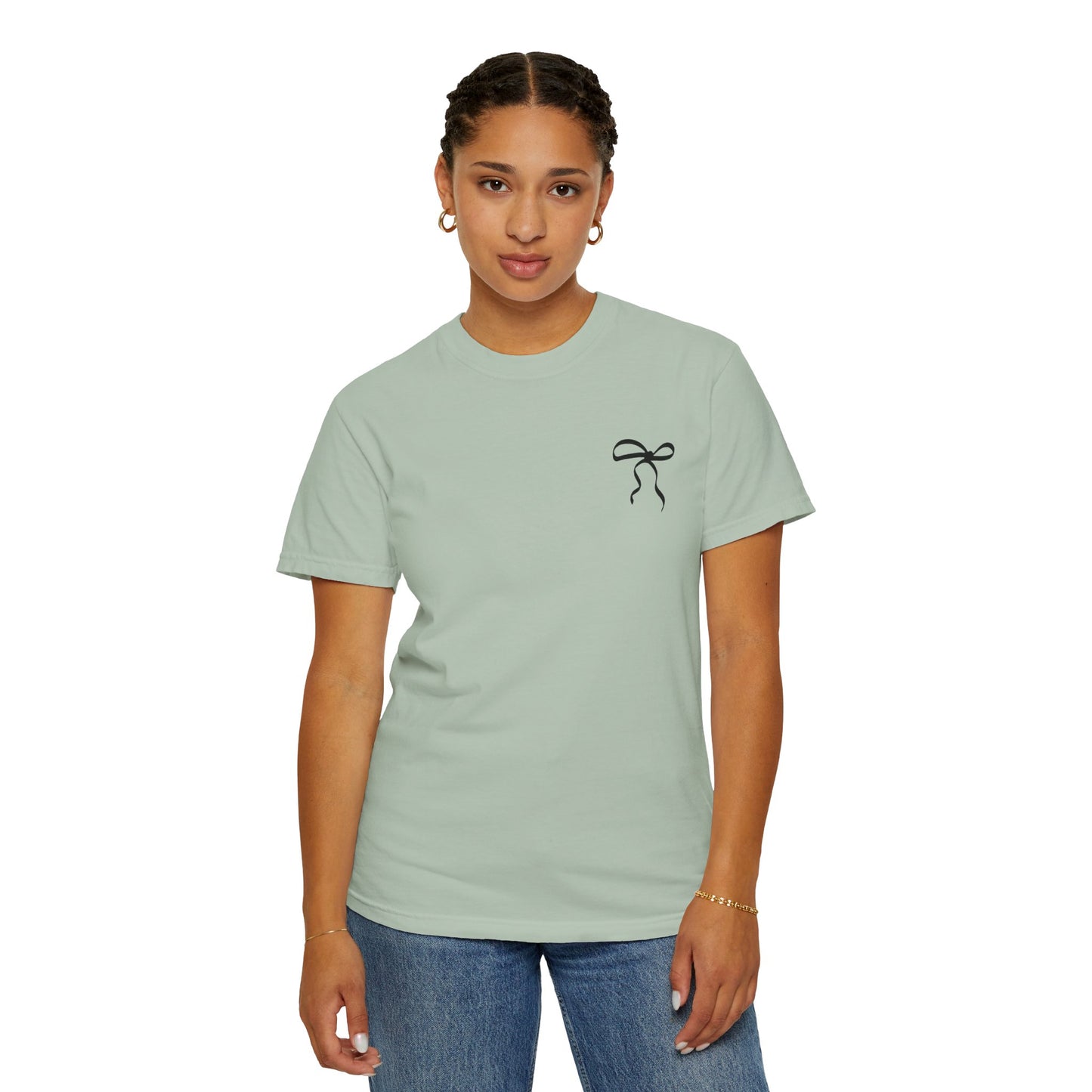 Inspirational Unisex Garment-Dyed T-Shirt - "but God made a way"