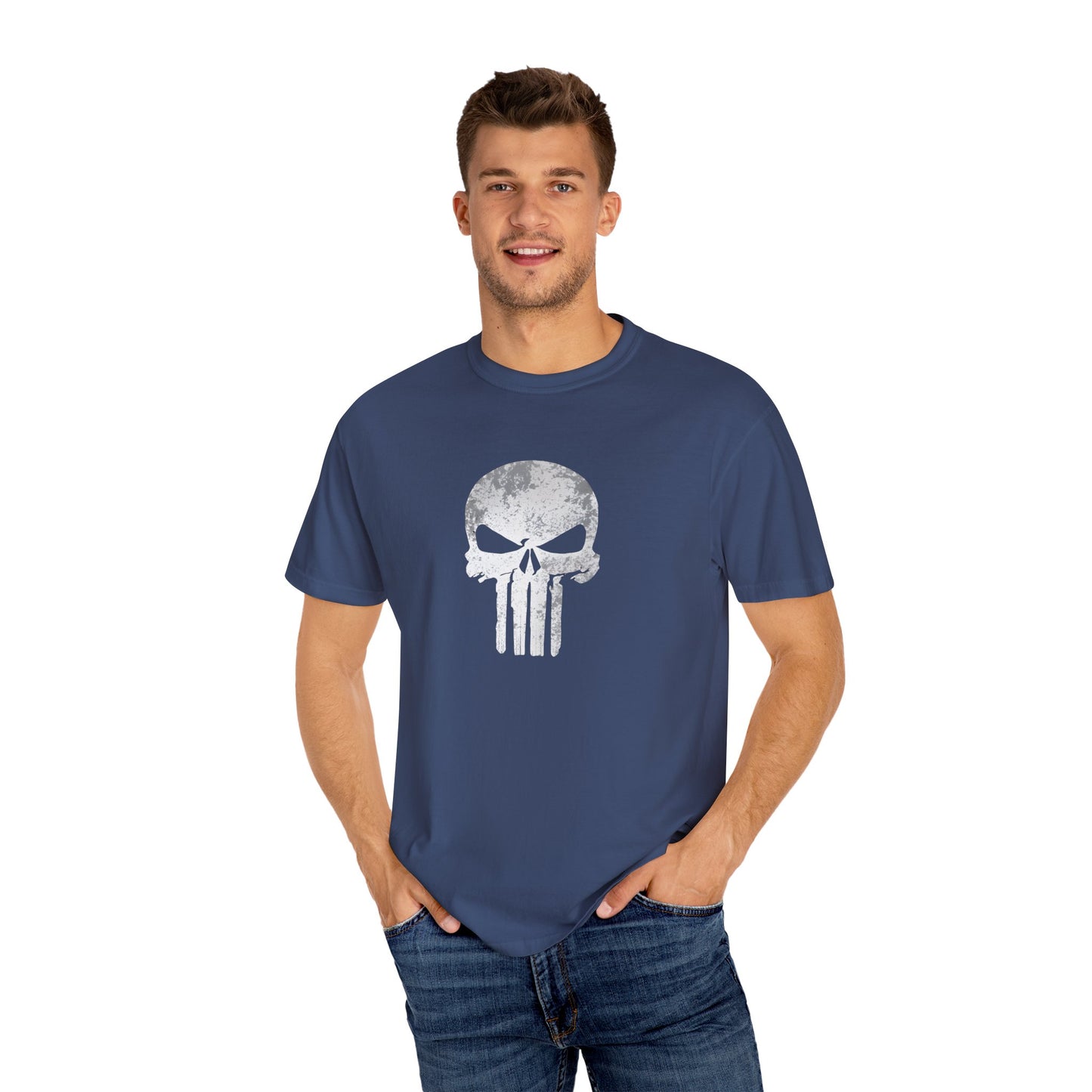 Unisex Skull Graphic T-Shirt - Trendy, Casual Wear for Edgy Style