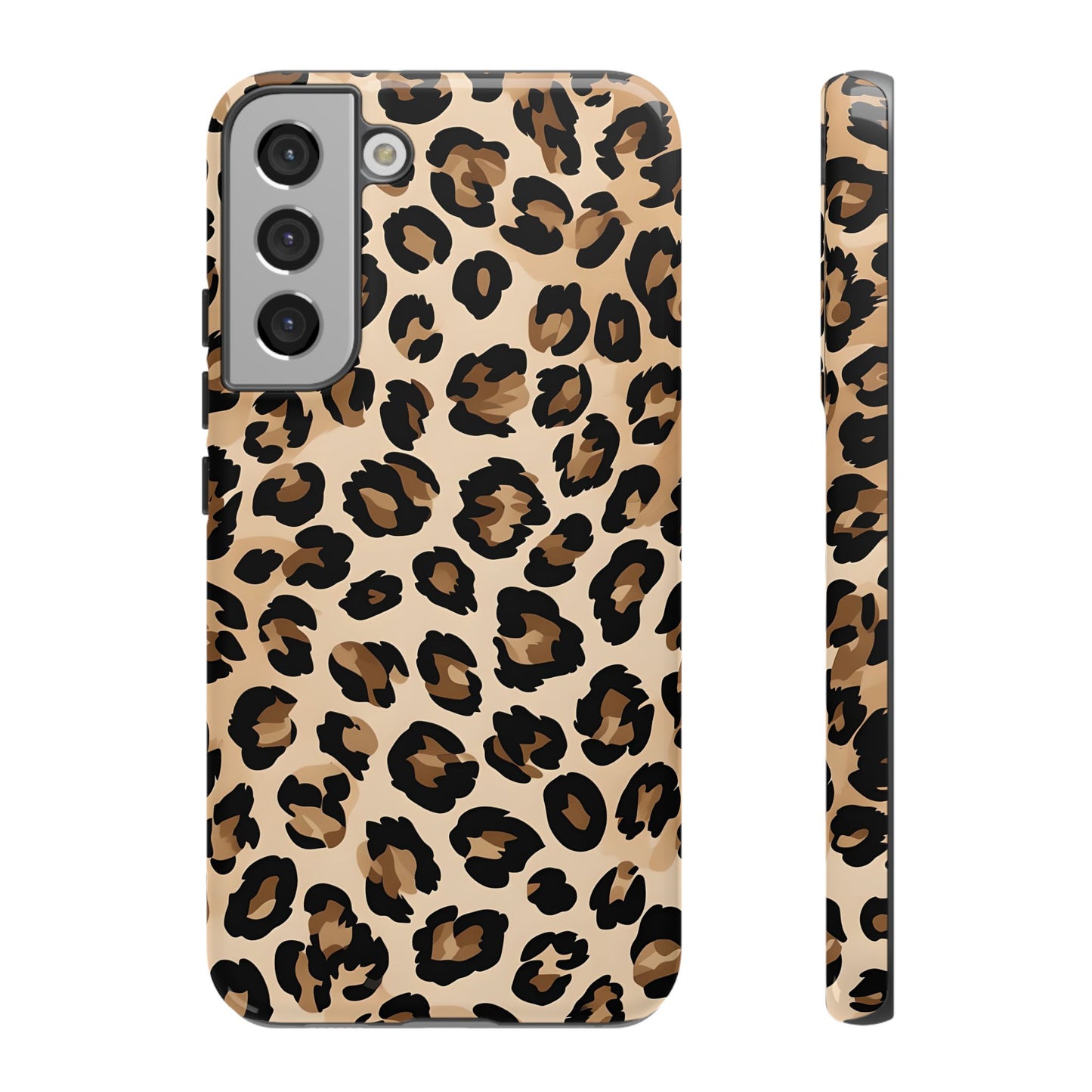 Wild Leopard Print Phone Case - Tough Protection for Animal Lovers