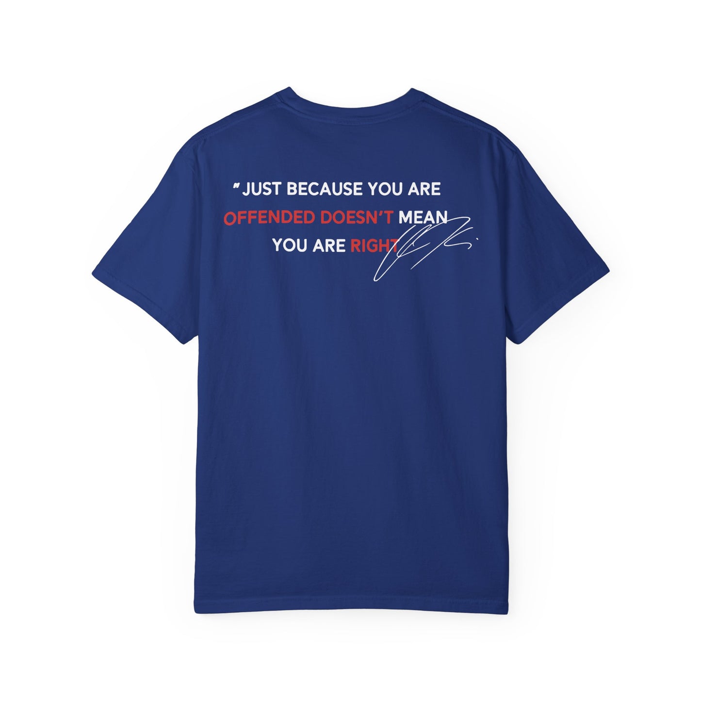 Freedom Unisex Garment-Dyed T-shirt - Casual Tee, Thought-Provoking Apparel, Perfect for Gifts, Statement Tees, Everyday Wear