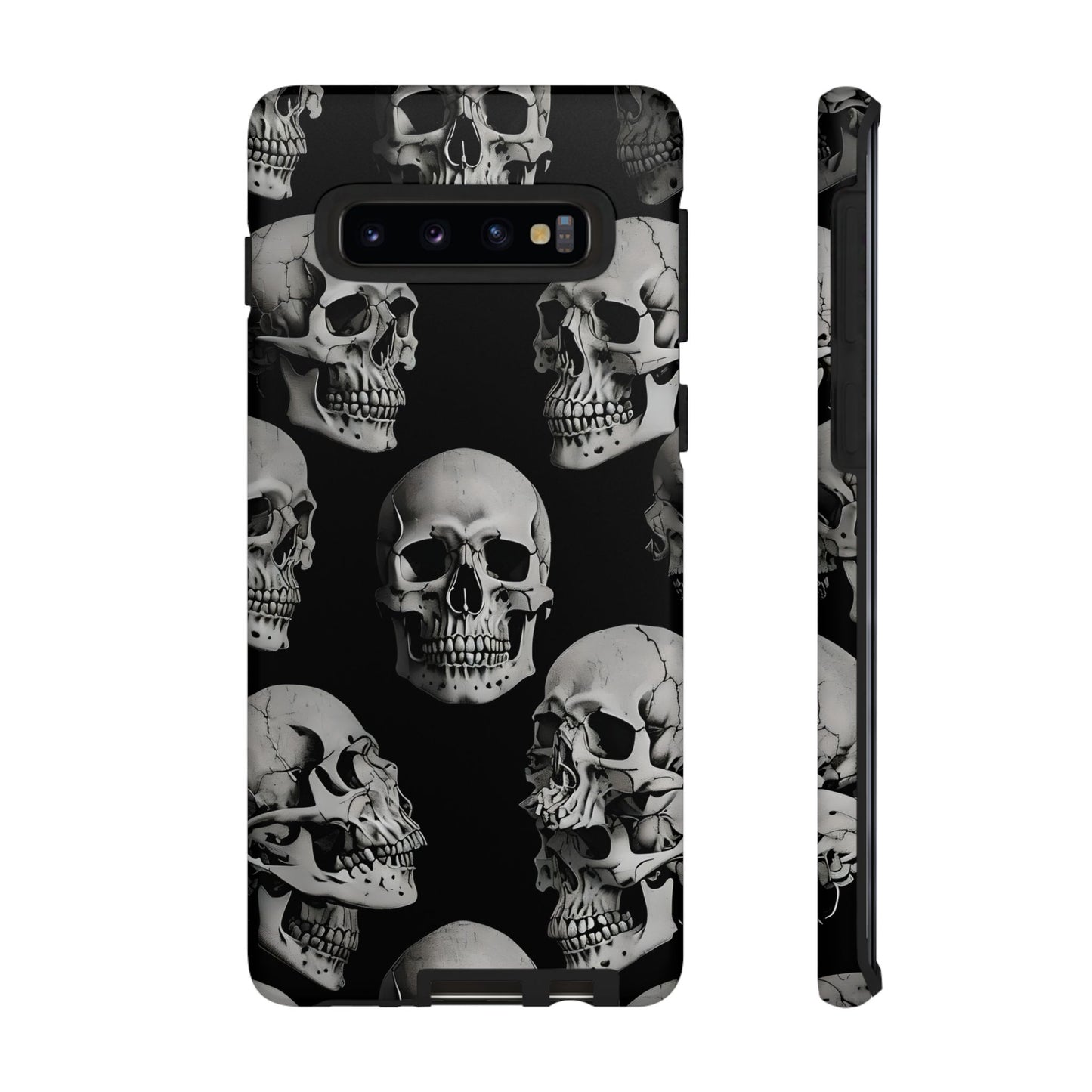 Skull Print Phone Case - Tough Cases for Bold Style