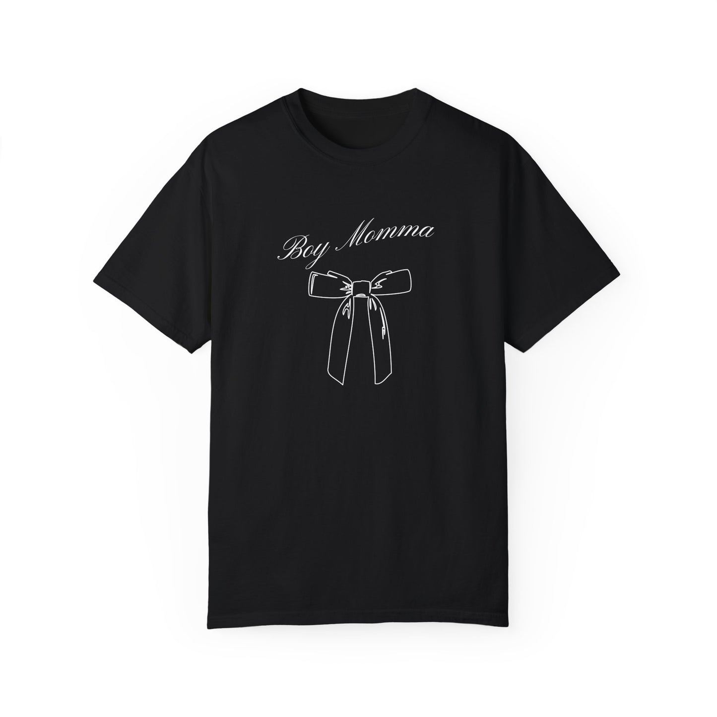 Boy Momma Garment-Dyed Unisex T-Shirt - Perfect Gift for Moms