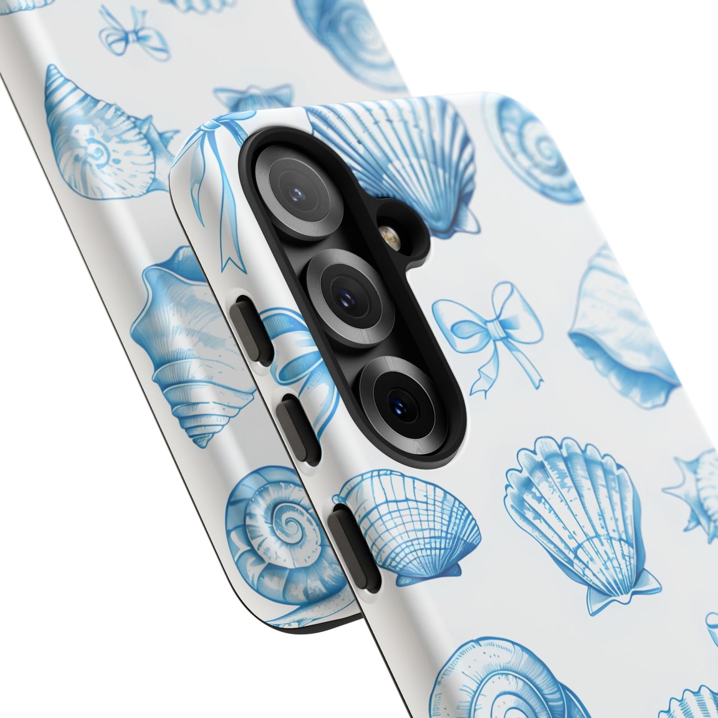 Coquette-Coastal Ocean-Themed Phone Case - Seashell and Starfish Design
