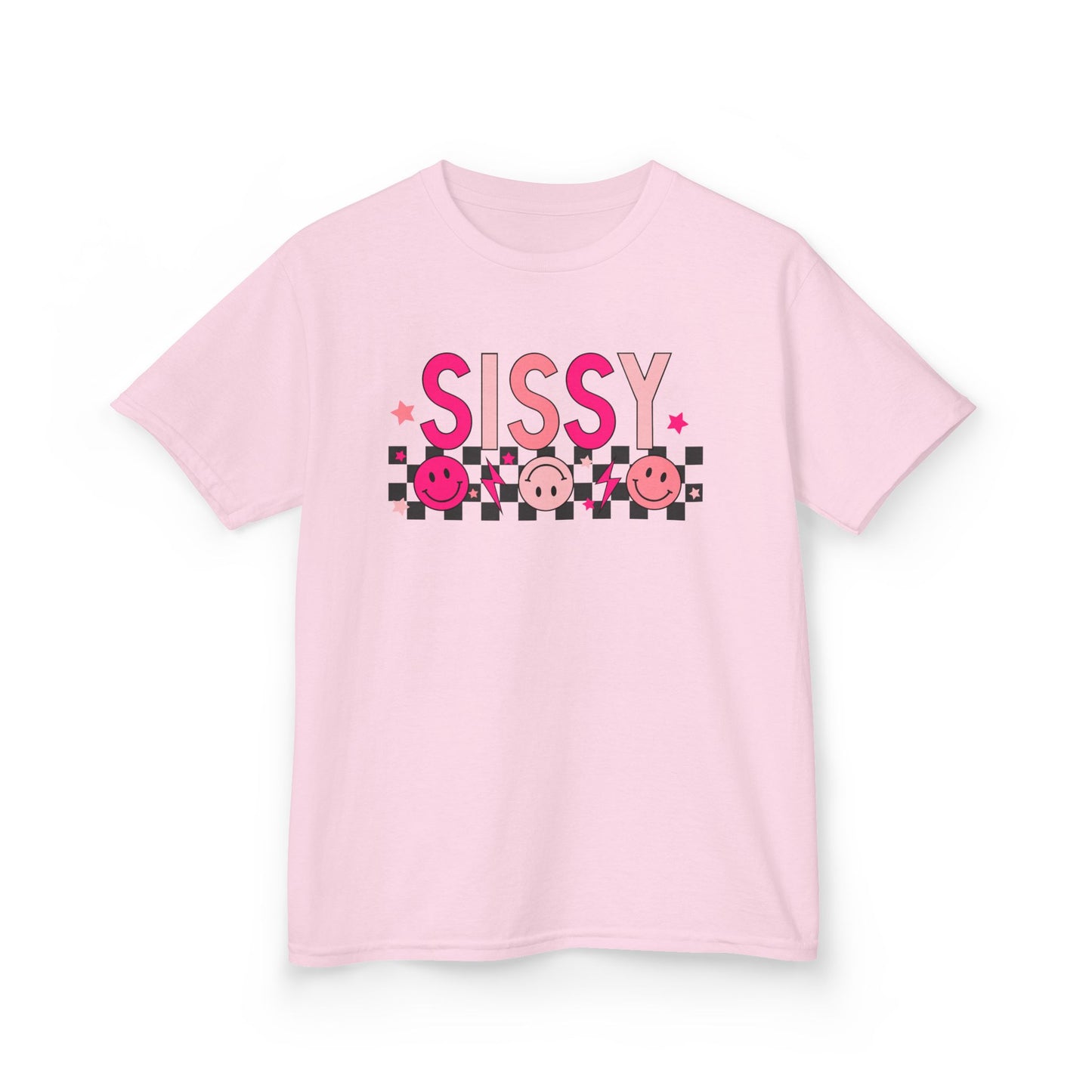 Kids 'Sissy' Heavy Cotton Tee - Fun & Playful Graphic T-Shirt for Youth