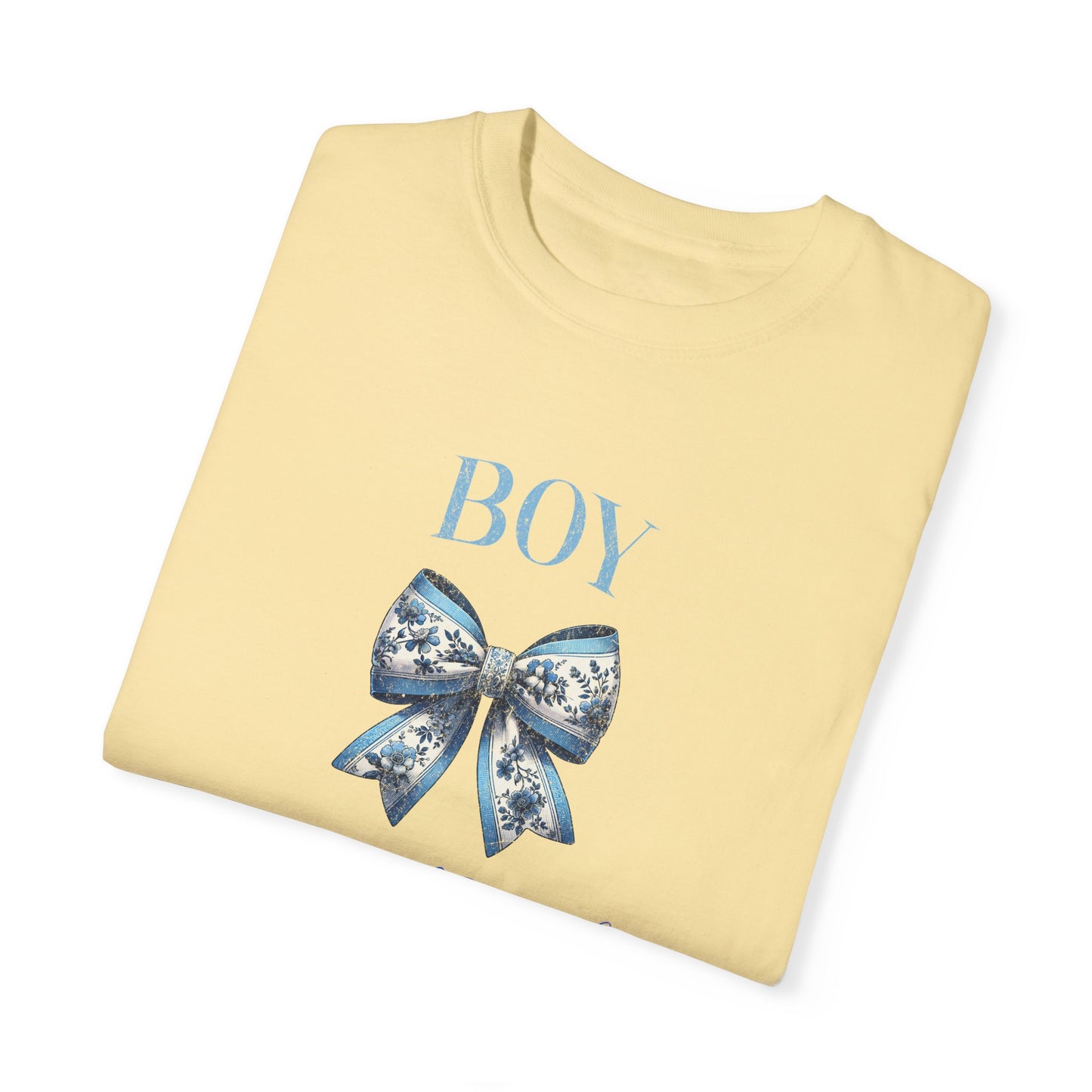 Boy Mama T-Shirt | Garment-Dyed Unisex Tee for Proud Moms