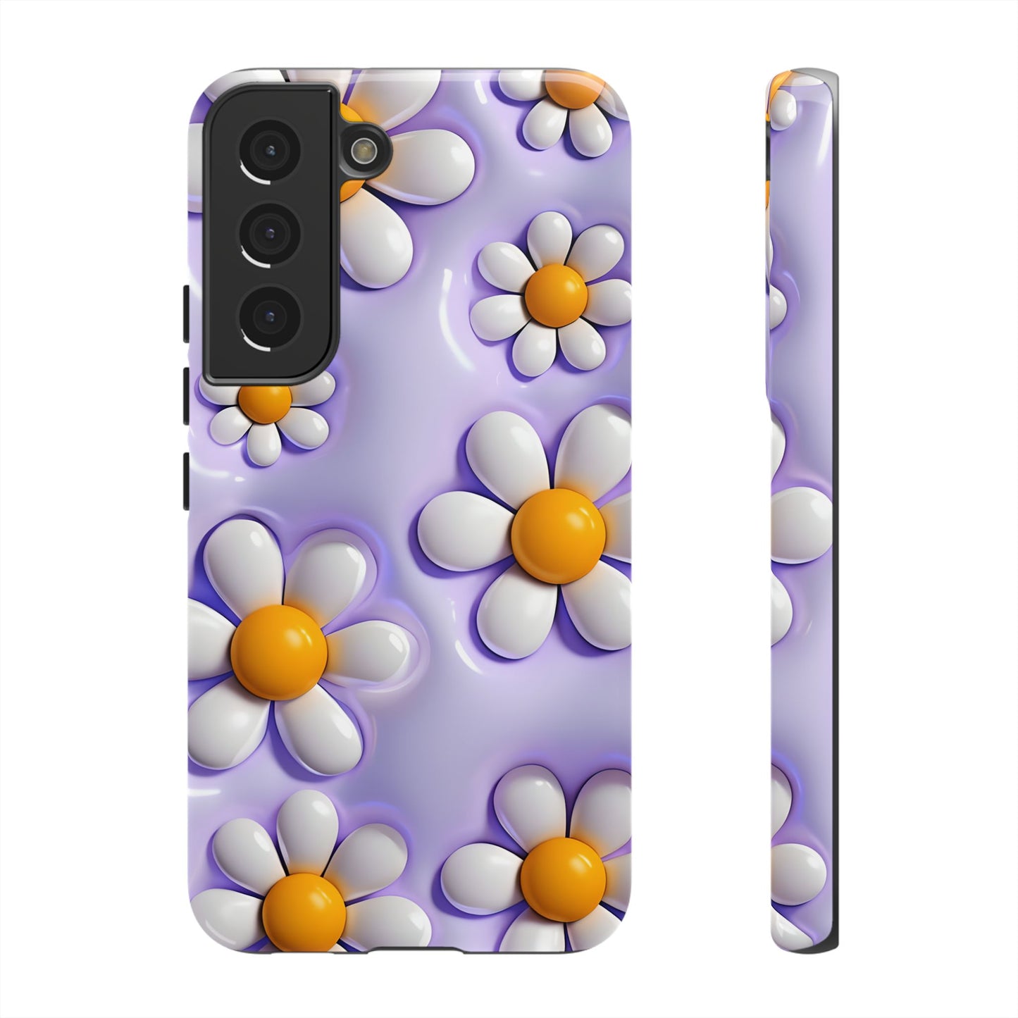 Daisy Floral Phone Case - Tough Cases for Flower Power Vibes
