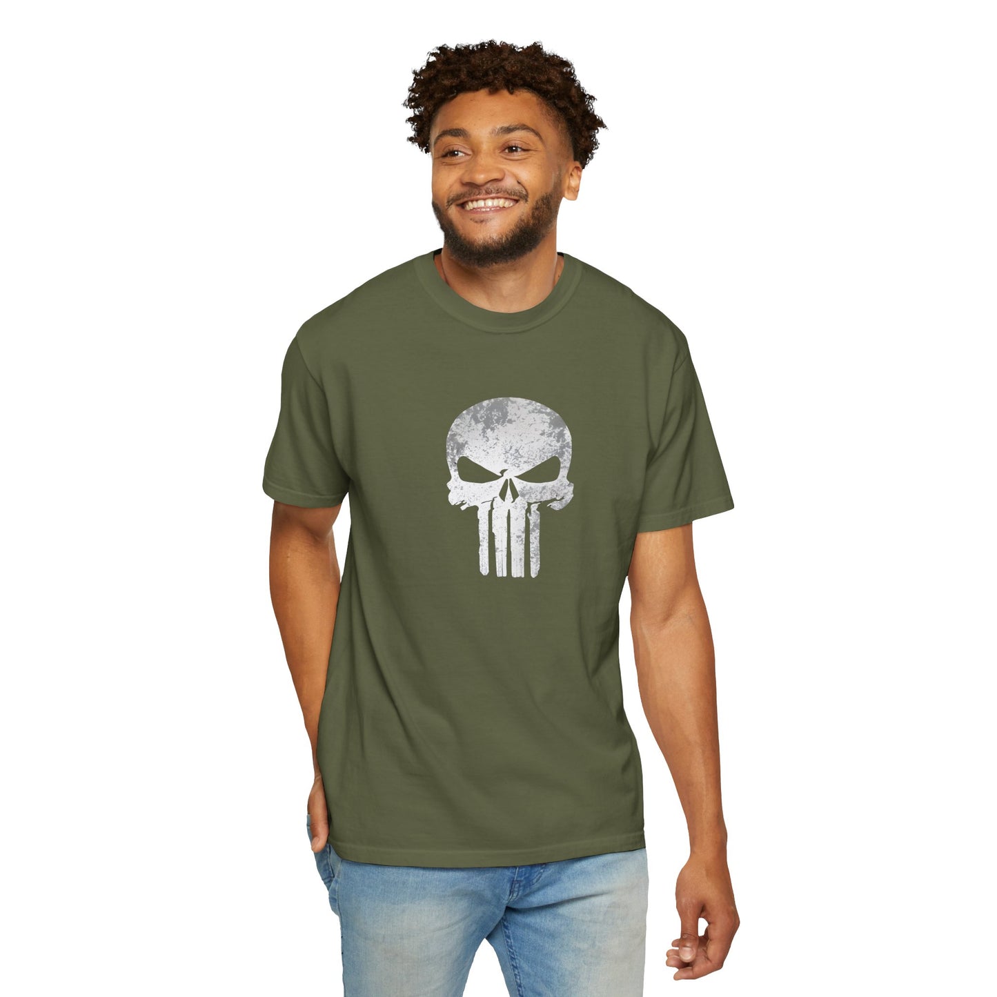 Unisex Skull Graphic T-Shirt - Trendy, Casual Wear for Edgy Style
