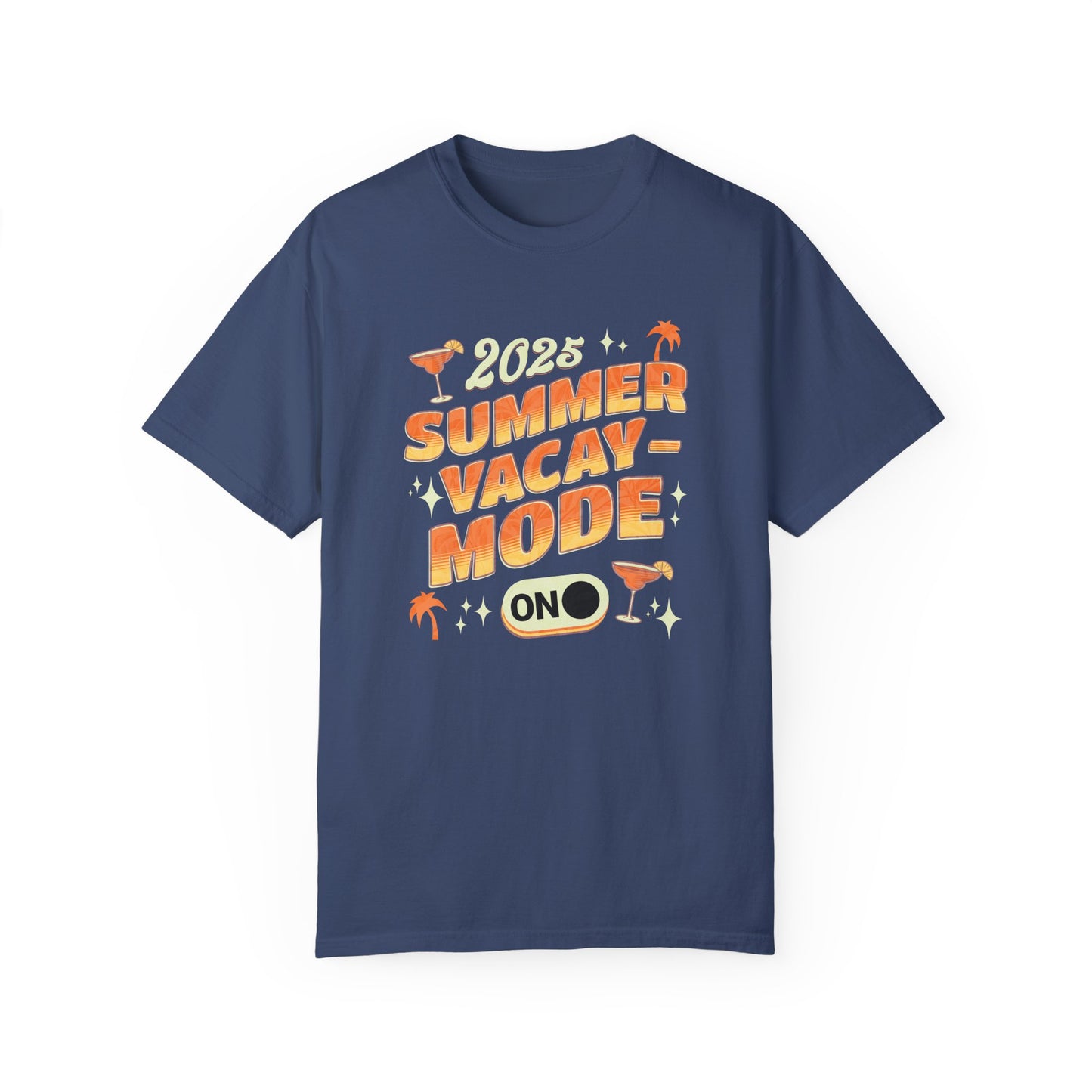 2025 Summer Vacay Mode Unisex T-Shirt - Perfect for Parties and Beach Days
