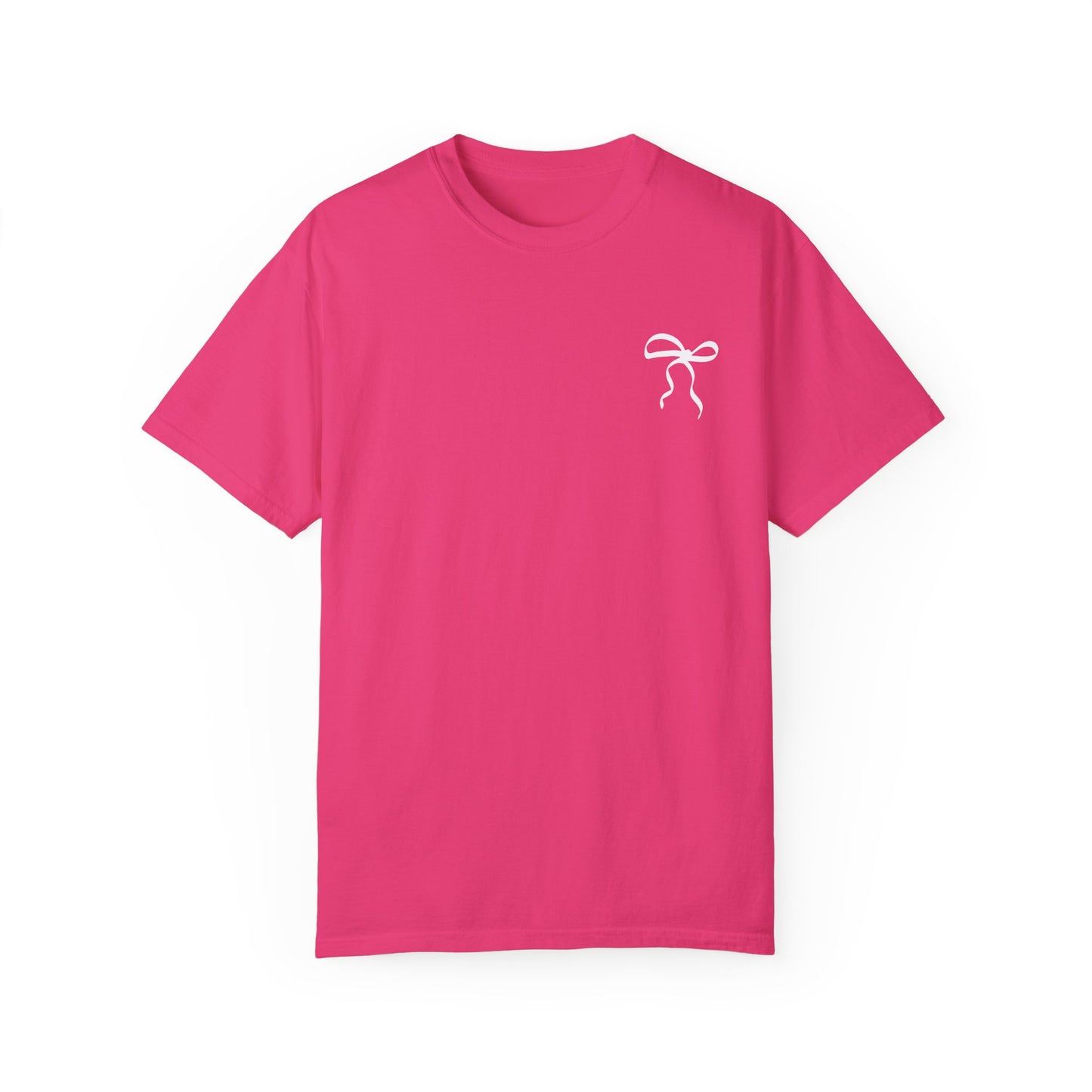 Inspirational T-Shirt with Bow Design – "But God"