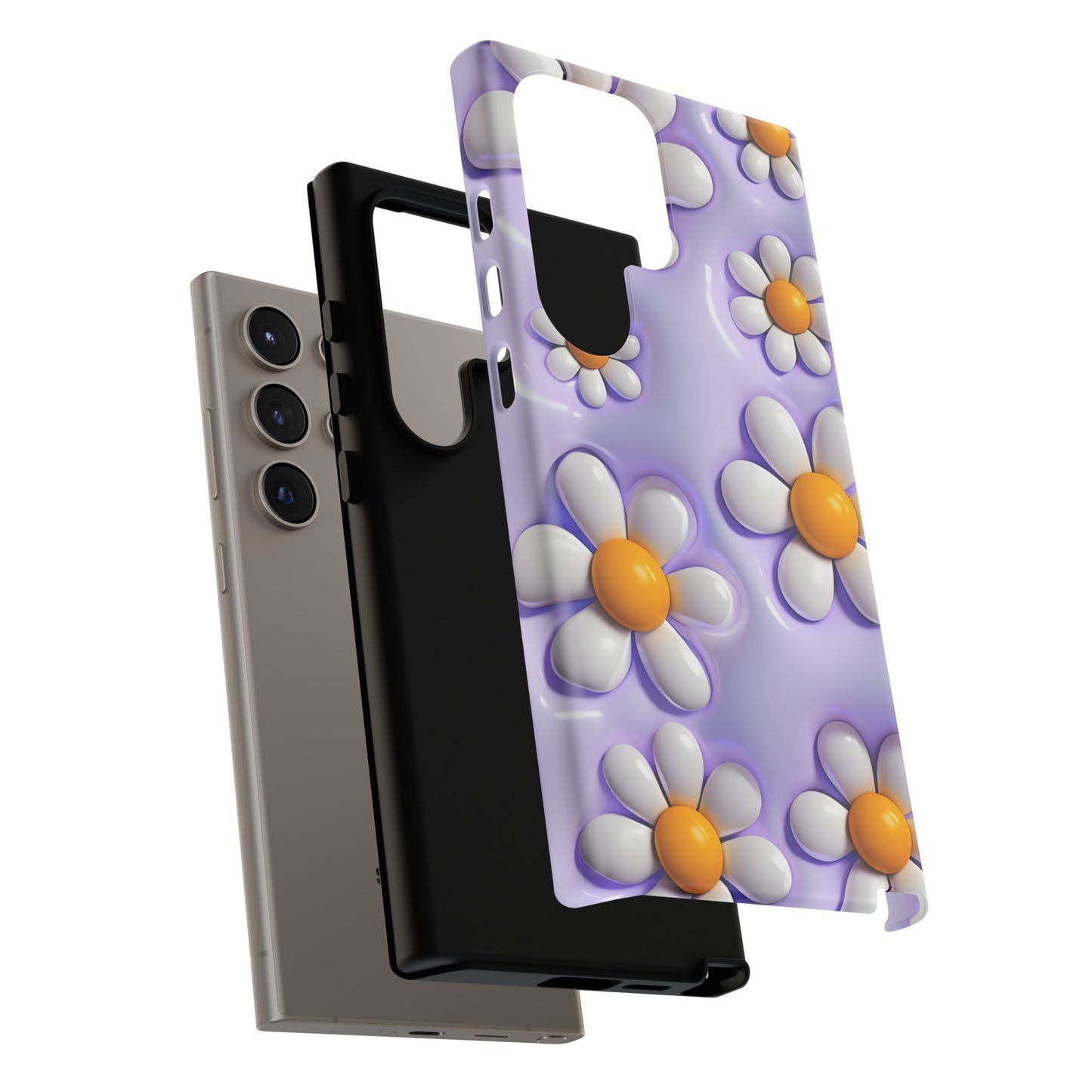 Daisy Floral Phone Case - Tough Cases for Flower Power Vibes
