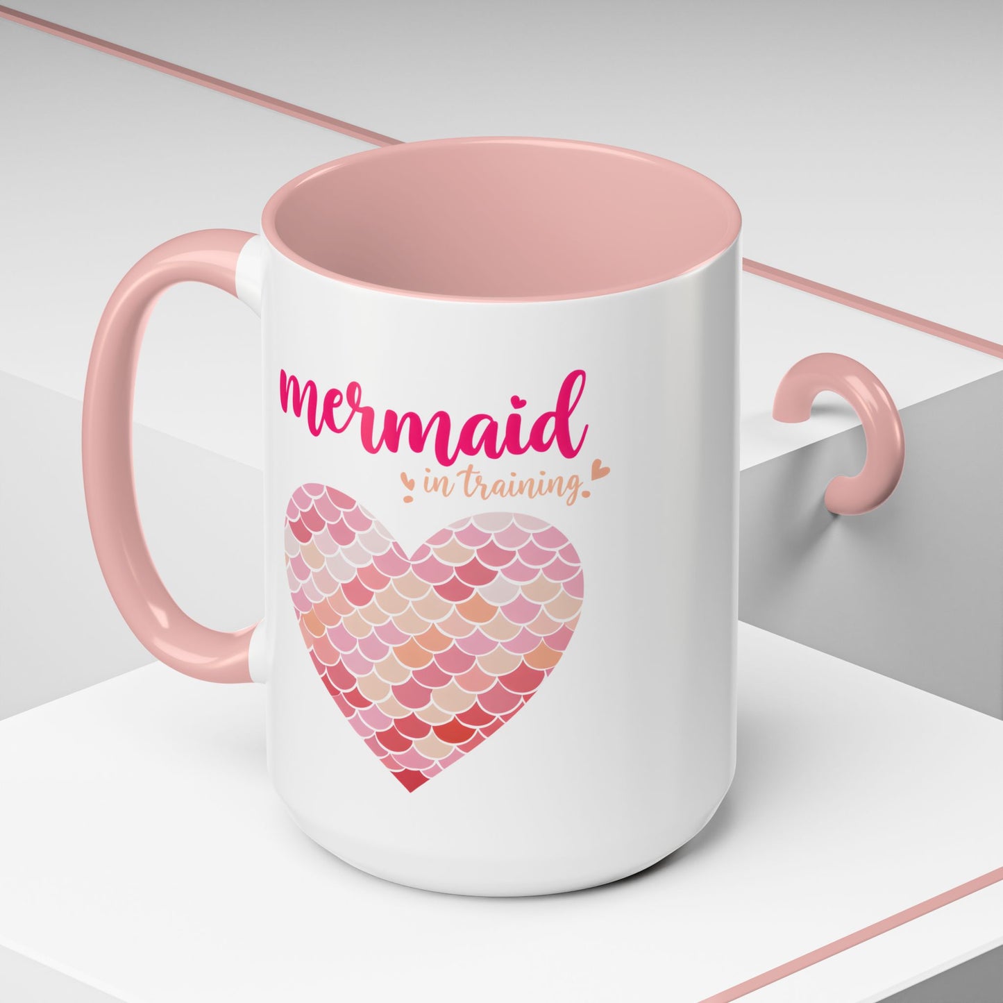 Mermaid In Training Accent Coffee Mug 15oz