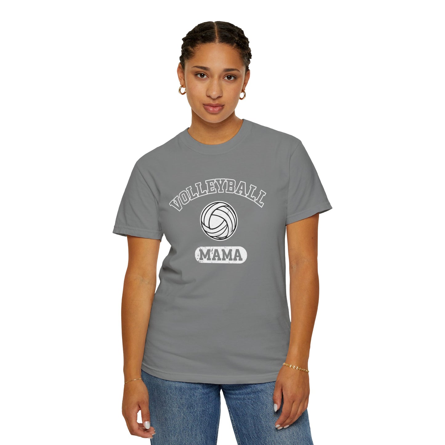 Volleyball Mama Unisex Garment-Dyed T-Shirt - Perfect Gift for Sports Moms!