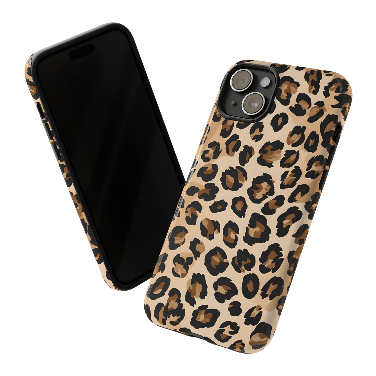 Wild Leopard Print Phone Case - Tough Protection for Animal Lovers