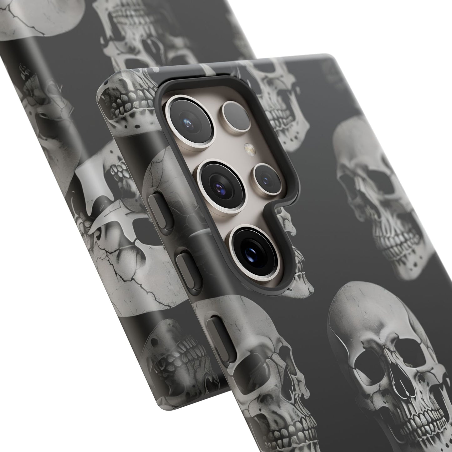 Skull Print Phone Case - Tough Cases for Bold Style