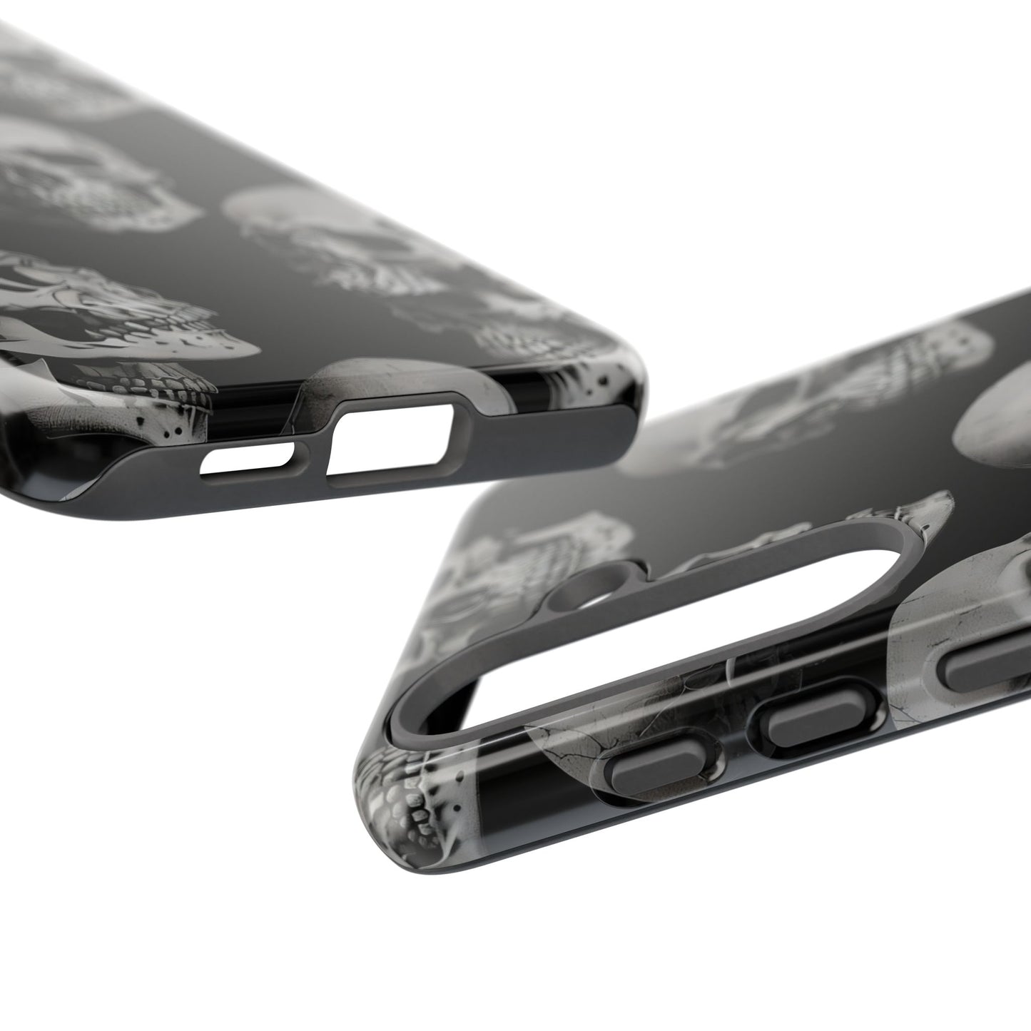 Skull Print Phone Case - Tough Cases for Bold Style