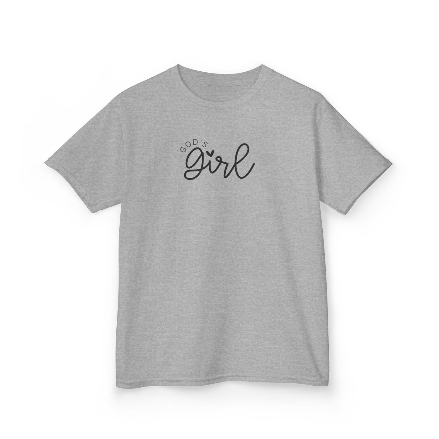 God's Girl Kids Heavy Cotton Tee - Cute and Comfortable T-Shirt for Faith-Inspired Girls