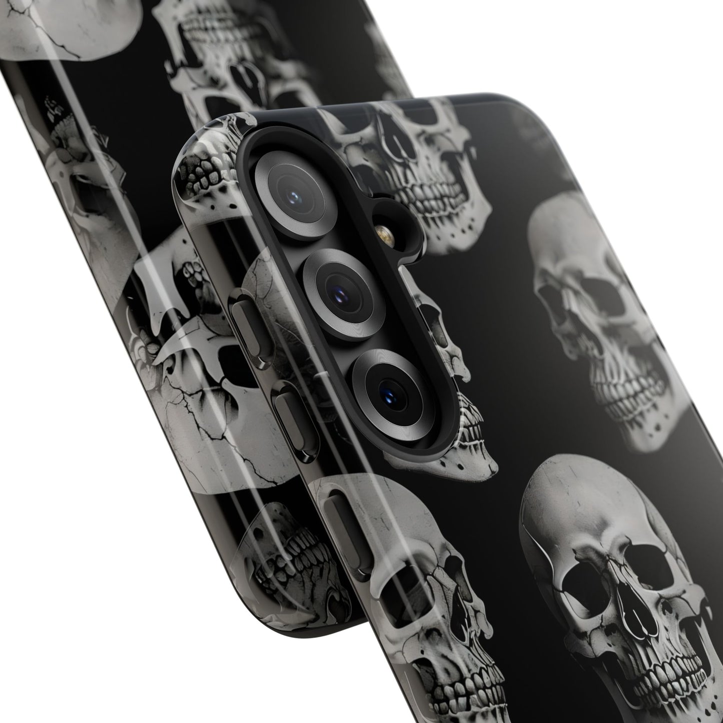 Skull Print Phone Case - Tough Cases for Bold Style