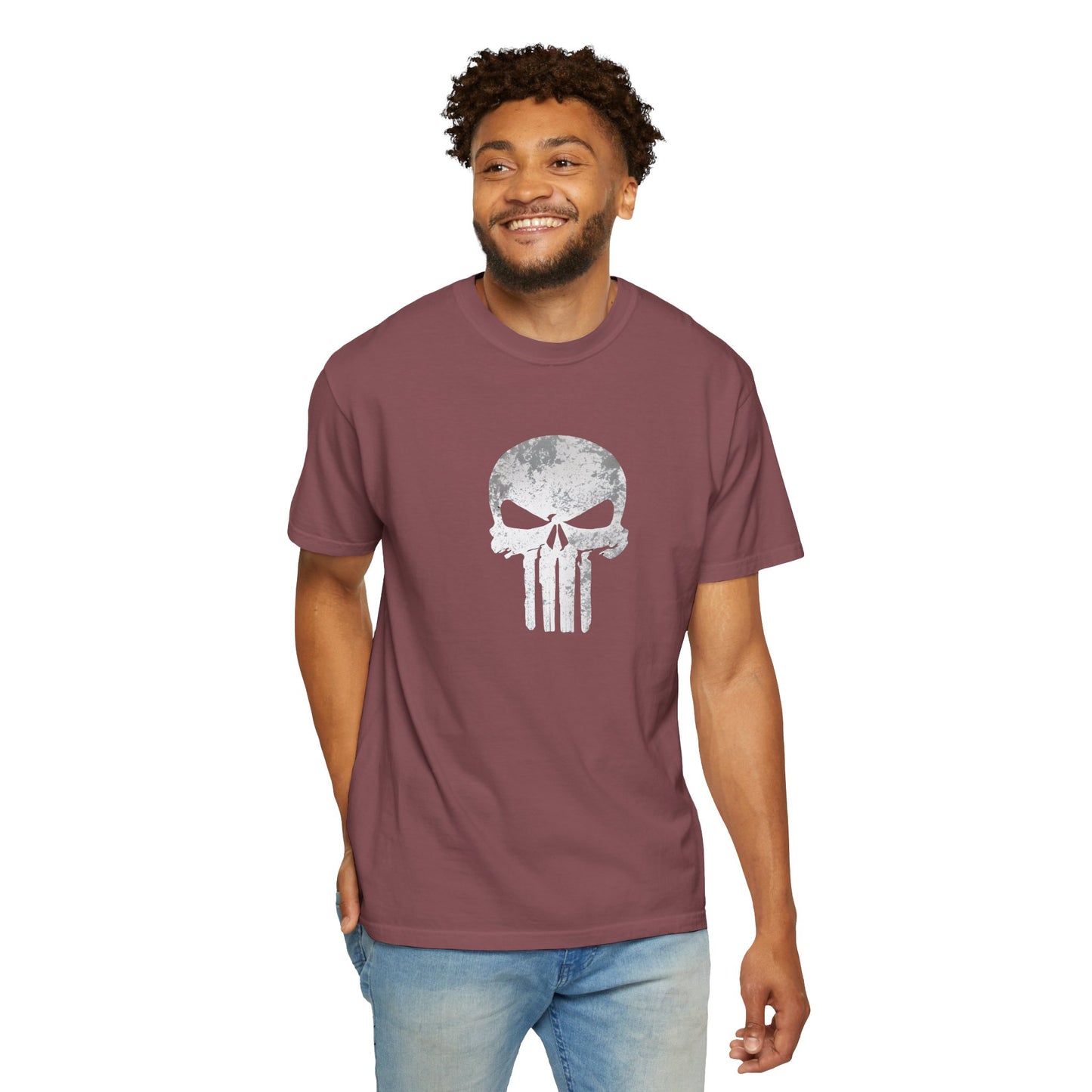 Unisex Skull Graphic T-Shirt - Trendy, Casual Wear for Edgy Style