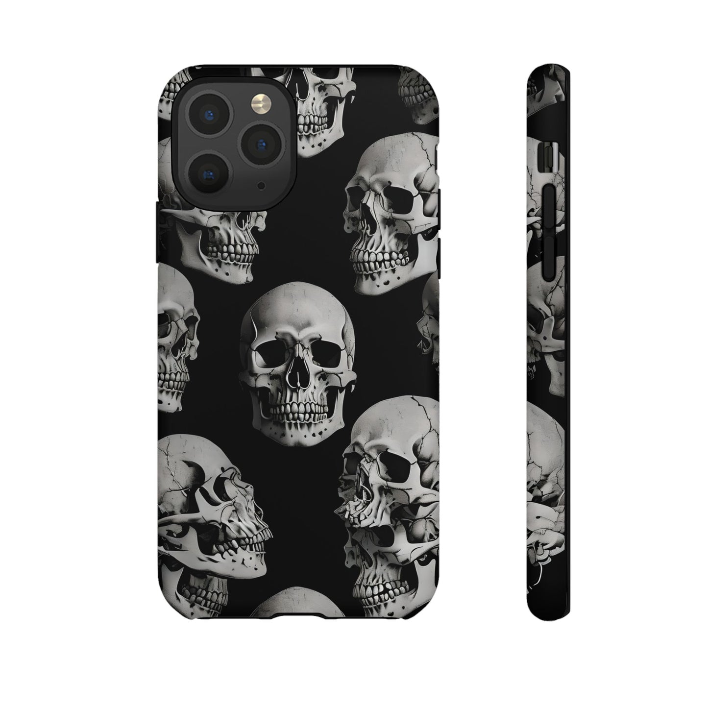 Skull Print Phone Case - Tough Cases for Bold Style