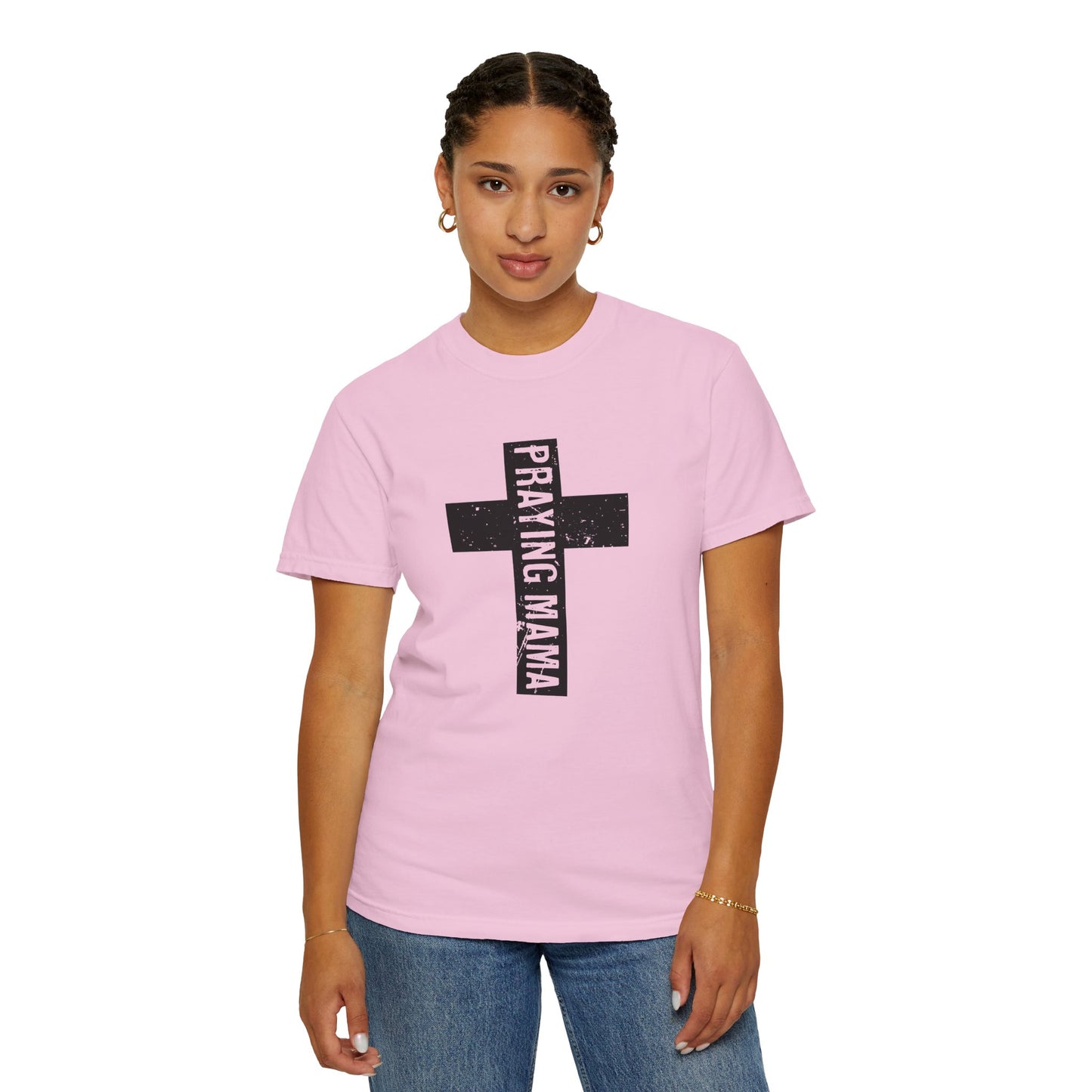 Praying Mama Graphic Unisex T-Shirt - Faith-Inspired Apparel for Moms